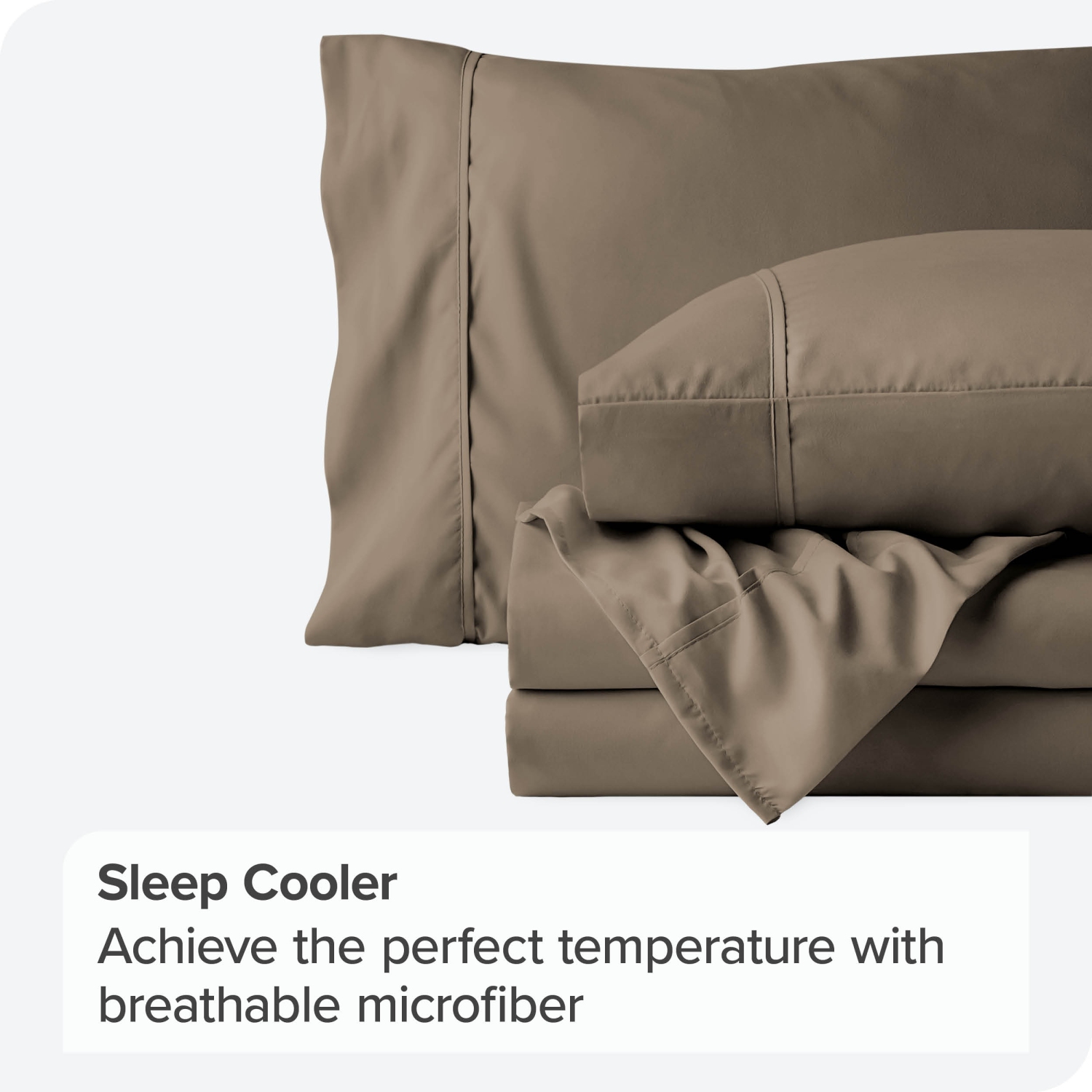 Bare Home Sheet Set - Premium 1800 Ultra-Soft Microfiber - Double Brushed - Hypoallergenic - Wrinkle Resistant