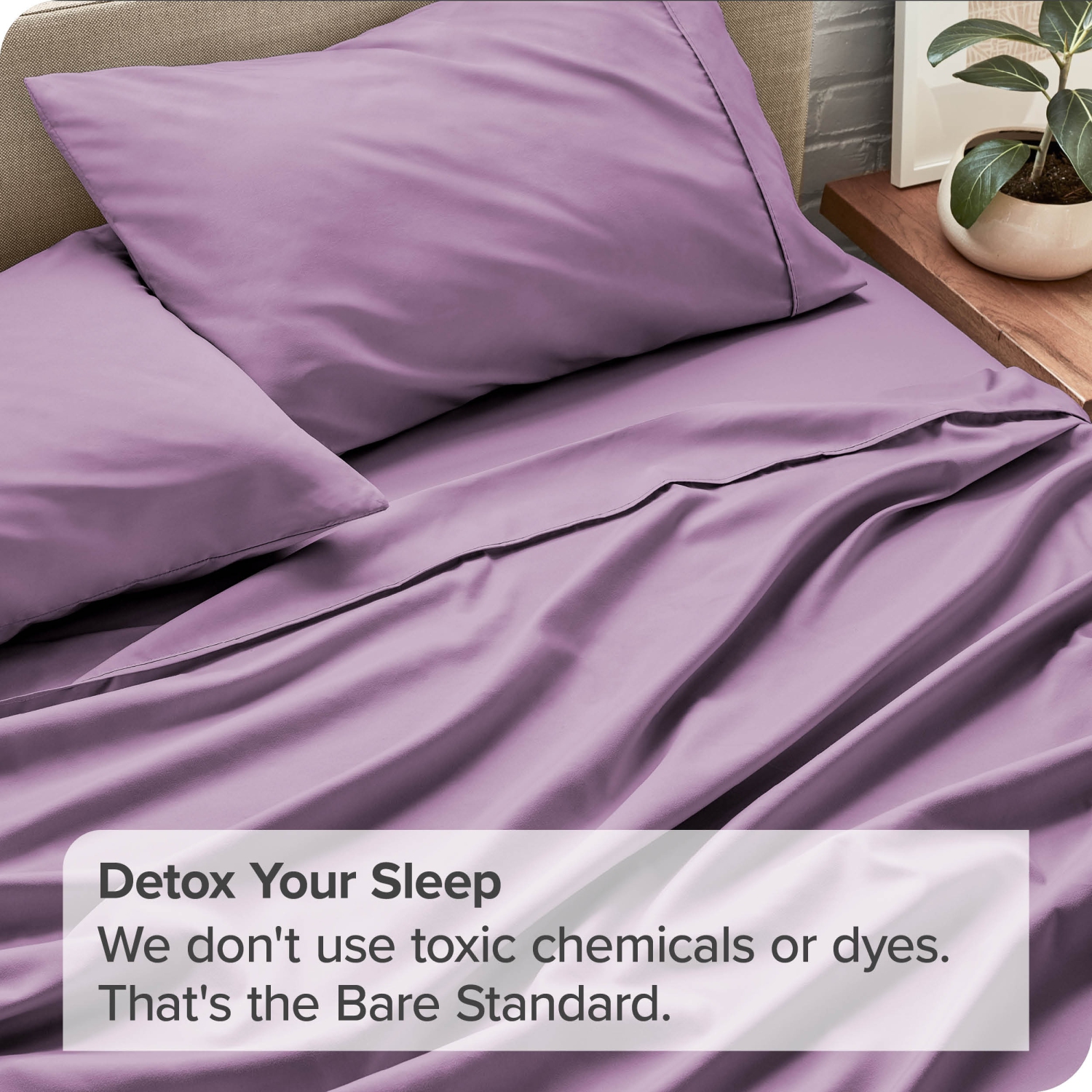 Bare Home Sheet Set - Premium 1800 Ultra-Soft Microfiber - Double Brushed - Hypoallergenic - Wrinkle Resistant