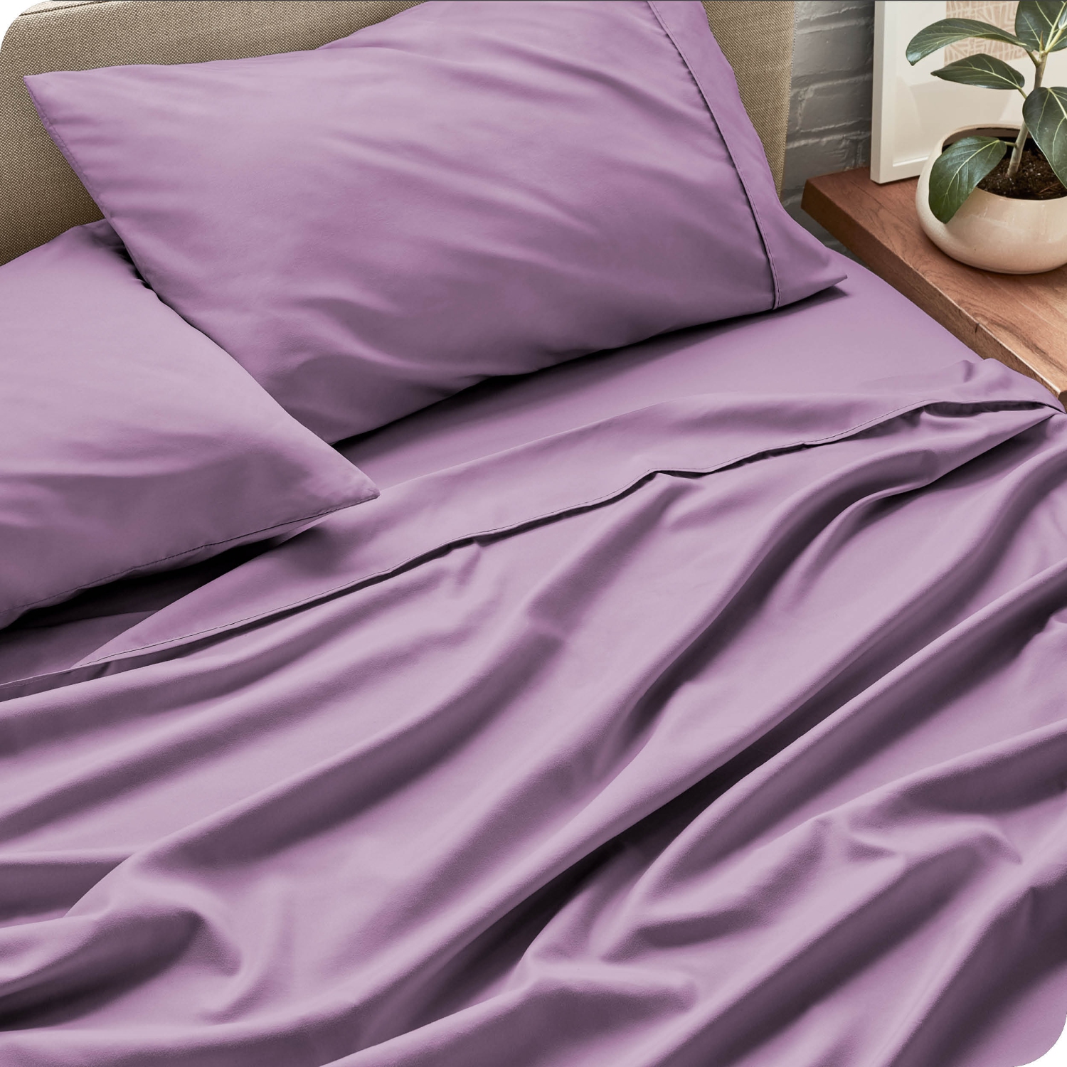 Bare Home Sheet Set - Premium 1800 Ultra-Soft Microfiber - Double Brushed - Hypoallergenic - Wrinkle Resistant