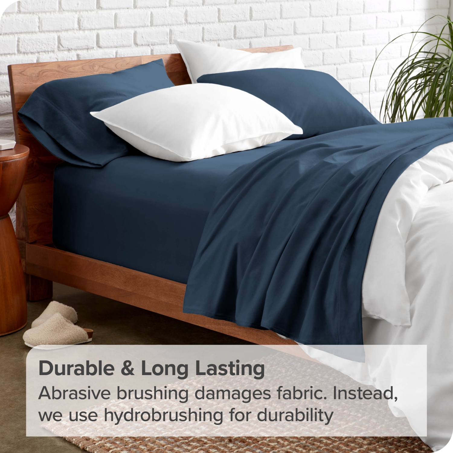 Bare Home Sheet Set - Premium 1800 Ultra-Soft Microfiber - Double Brushed - Hypoallergenic - Wrinkle Resistant