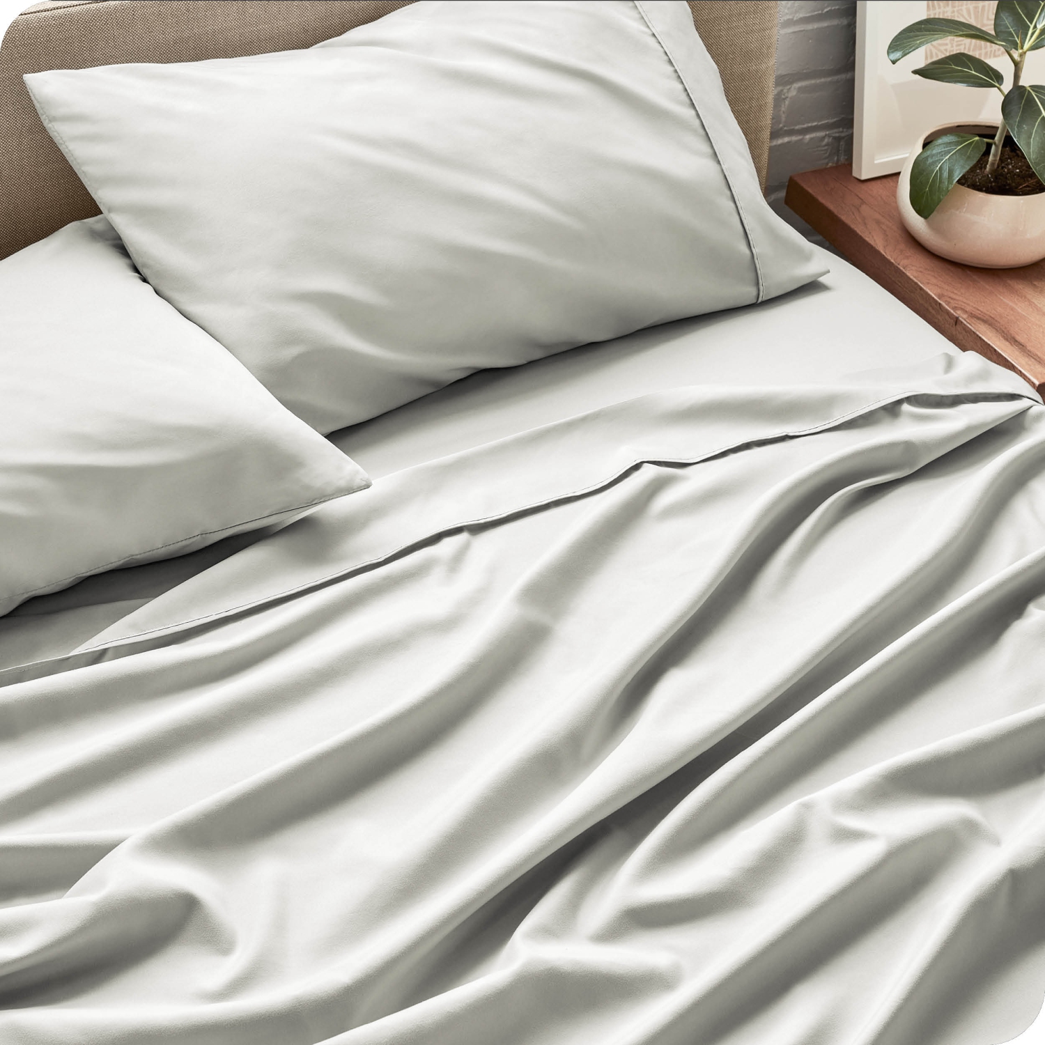 Bare Home Sheet Set - Premium 1800 Ultra-Soft Microfiber - Double Brushed - Hypoallergenic - Wrinkle Resistant