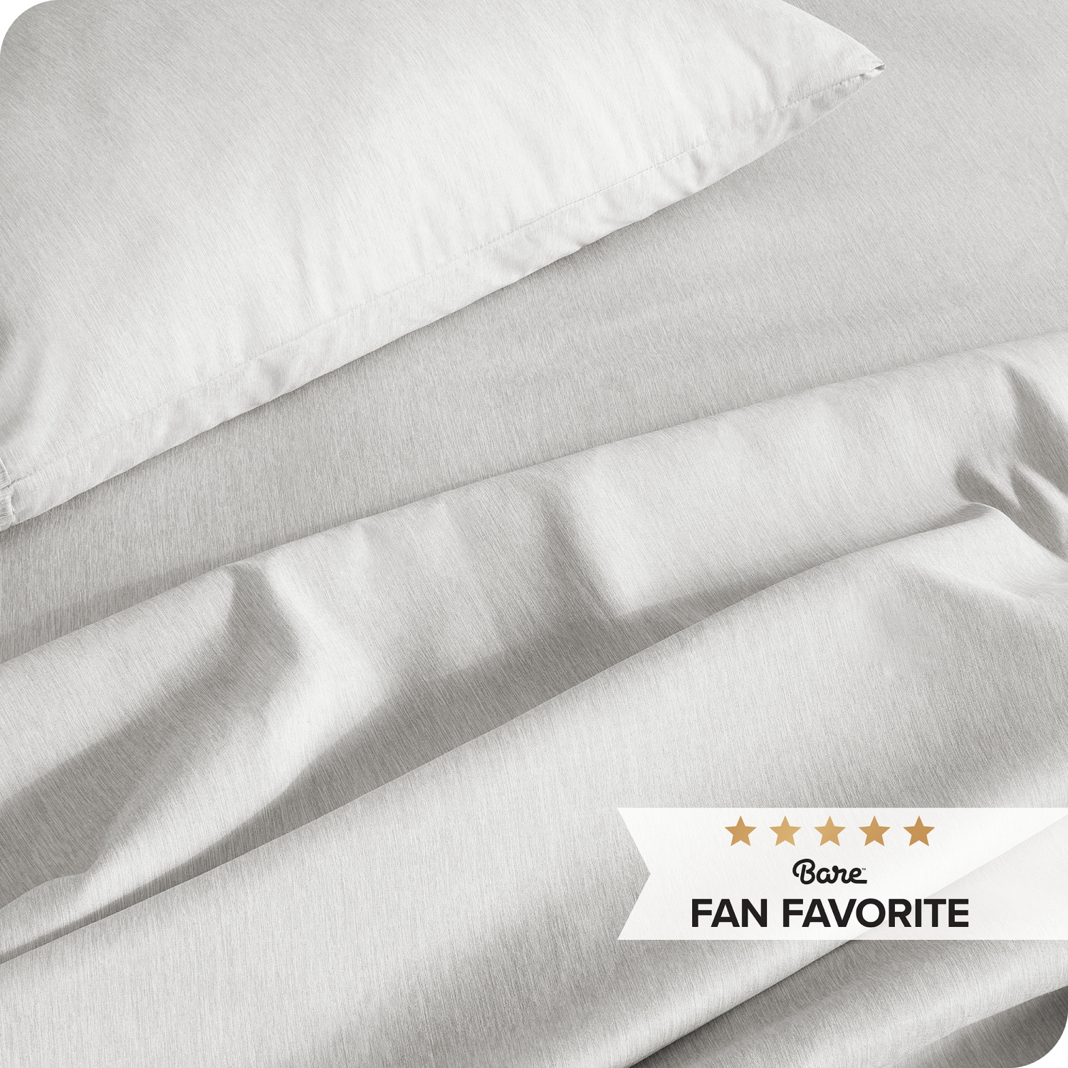 Bare Home Sheet Set - Premium 1800 Ultra-Soft Microfiber - Double Brushed - Hypoallergenic - Wrinkle Resistant