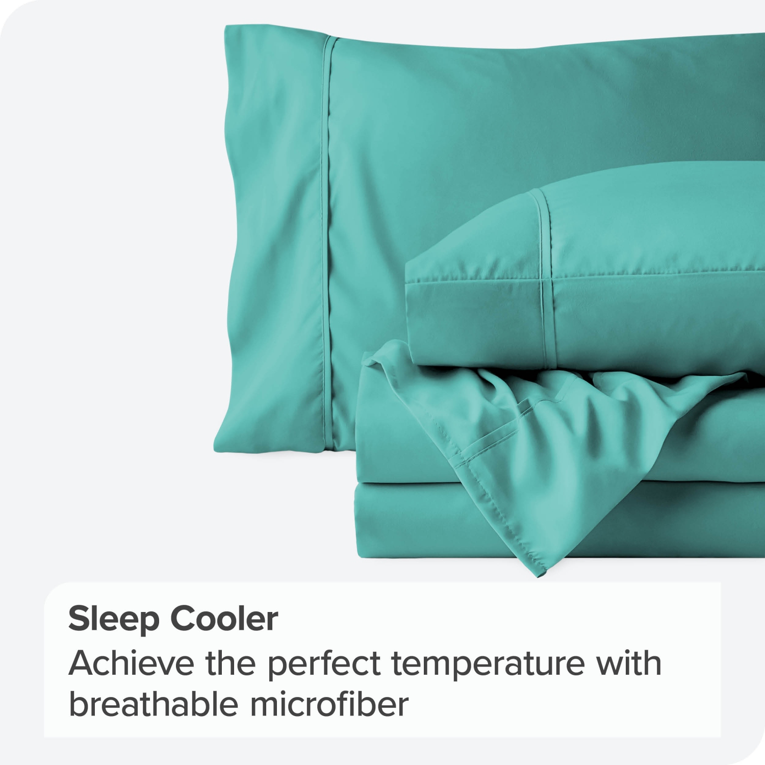 Bare Home Sheet Set - Premium 1800 Ultra-Soft Microfiber - Double Brushed - Hypoallergenic - Wrinkle Resistant