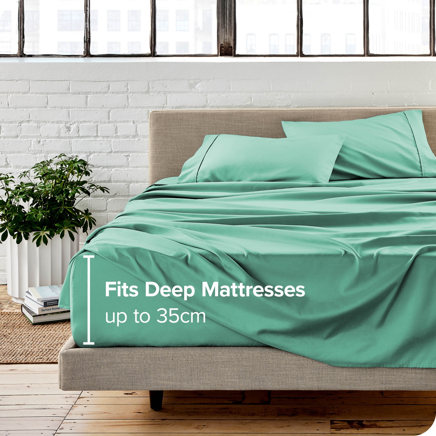 Bare Home Sheet Set - Premium 1800 Ultra-Soft Microfiber - Double Brushed - Hypoallergenic - Wrinkle Resistant