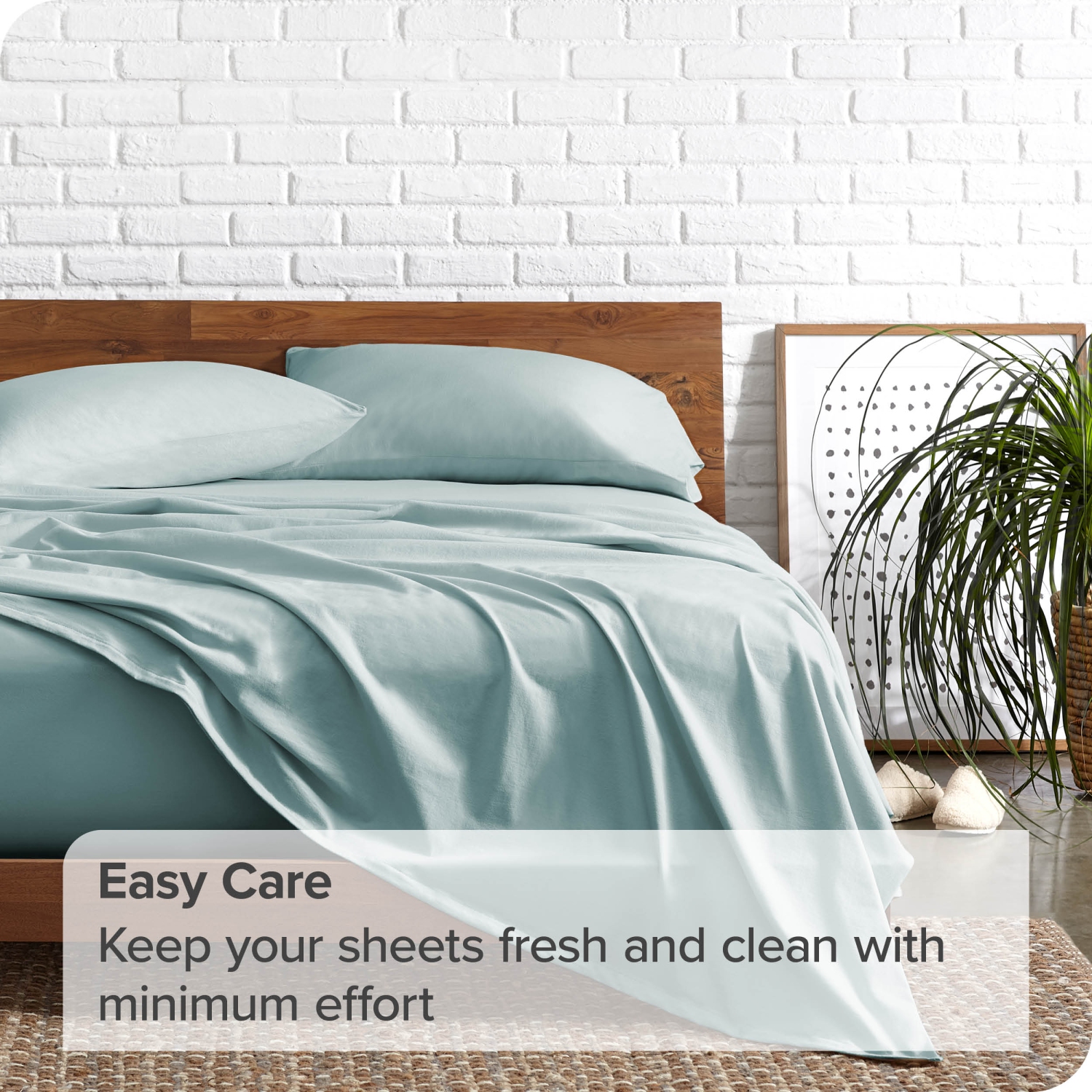 Bare Home Sheet Set - Premium 1800 Ultra-Soft Microfiber - Double Brushed - Hypoallergenic - Wrinkle Resistant