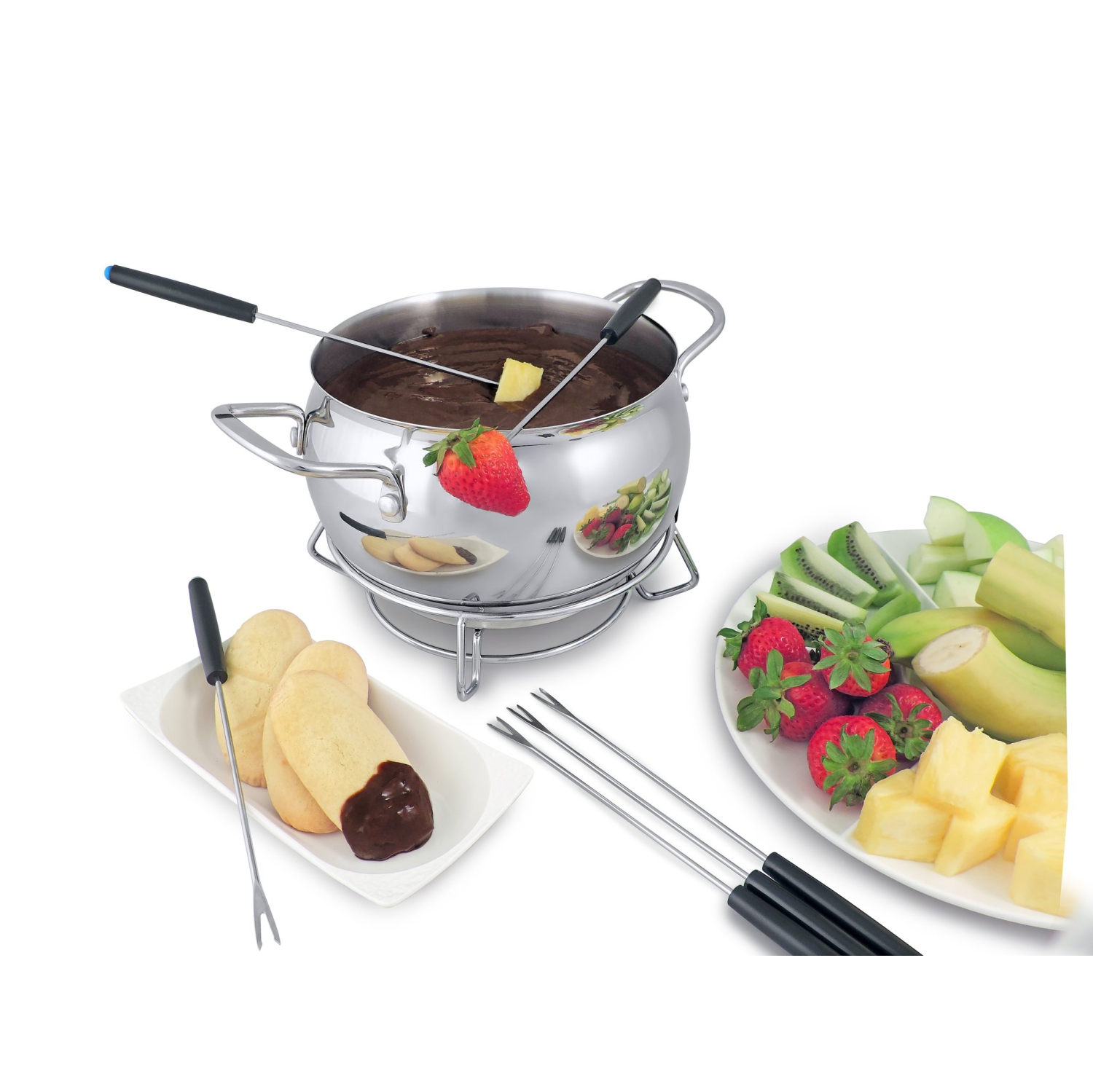 Ensemble à fondue électrique Swissmar Mont Brulé 9 pièces