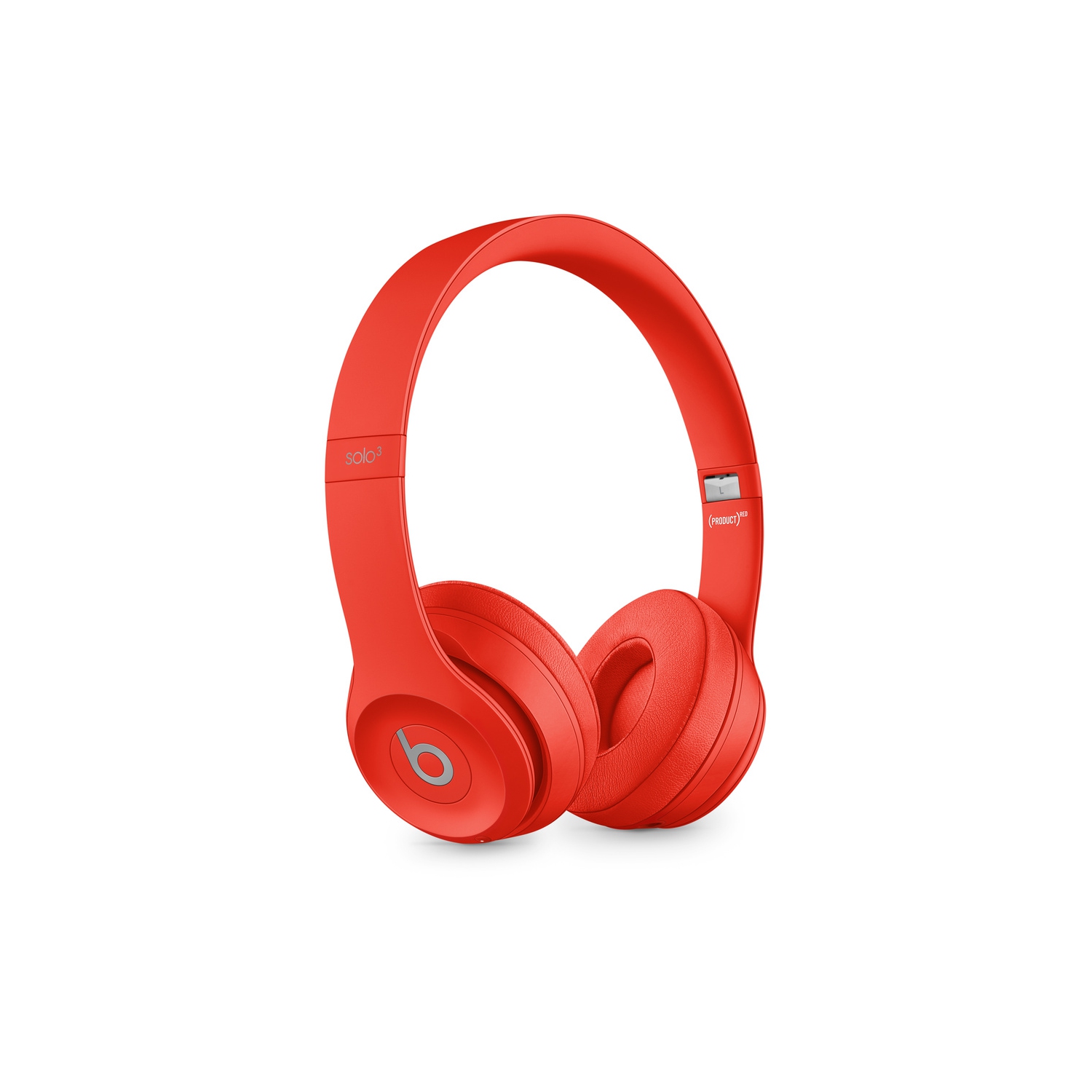 Beats by Dr. Dre Solo3 Icon On-Ear Sound Isolating Bluetooth Headphones - Citrus Red