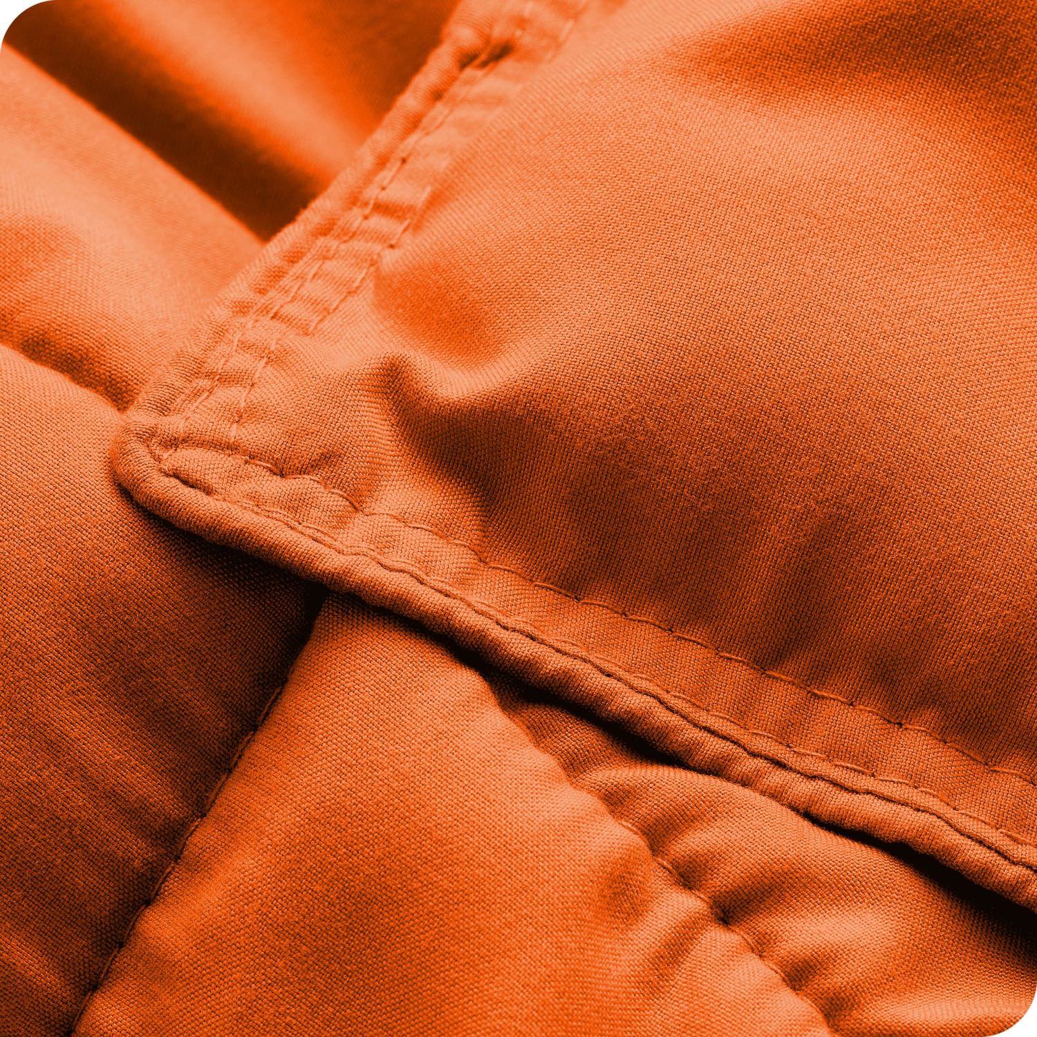 Bare Home Comforter Set - Goose Down Alternative - Ultra-Soft - Hypoallergenic - All Season Breathable Warmth - Twin/Twin XL, Orange