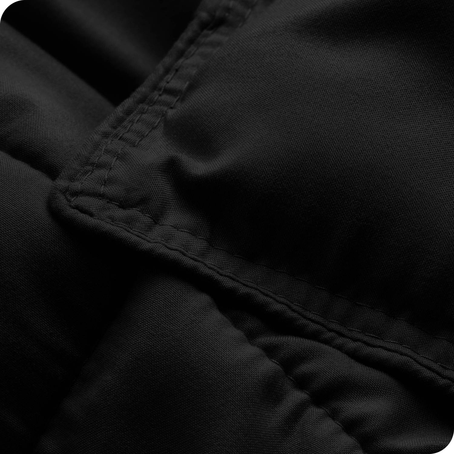 Bare Home Comforter Set - Goose Down Alternative - Ultra-Soft - Hypoallergenic - All Season Breathable Warmth - Twin/Twin XL, Black