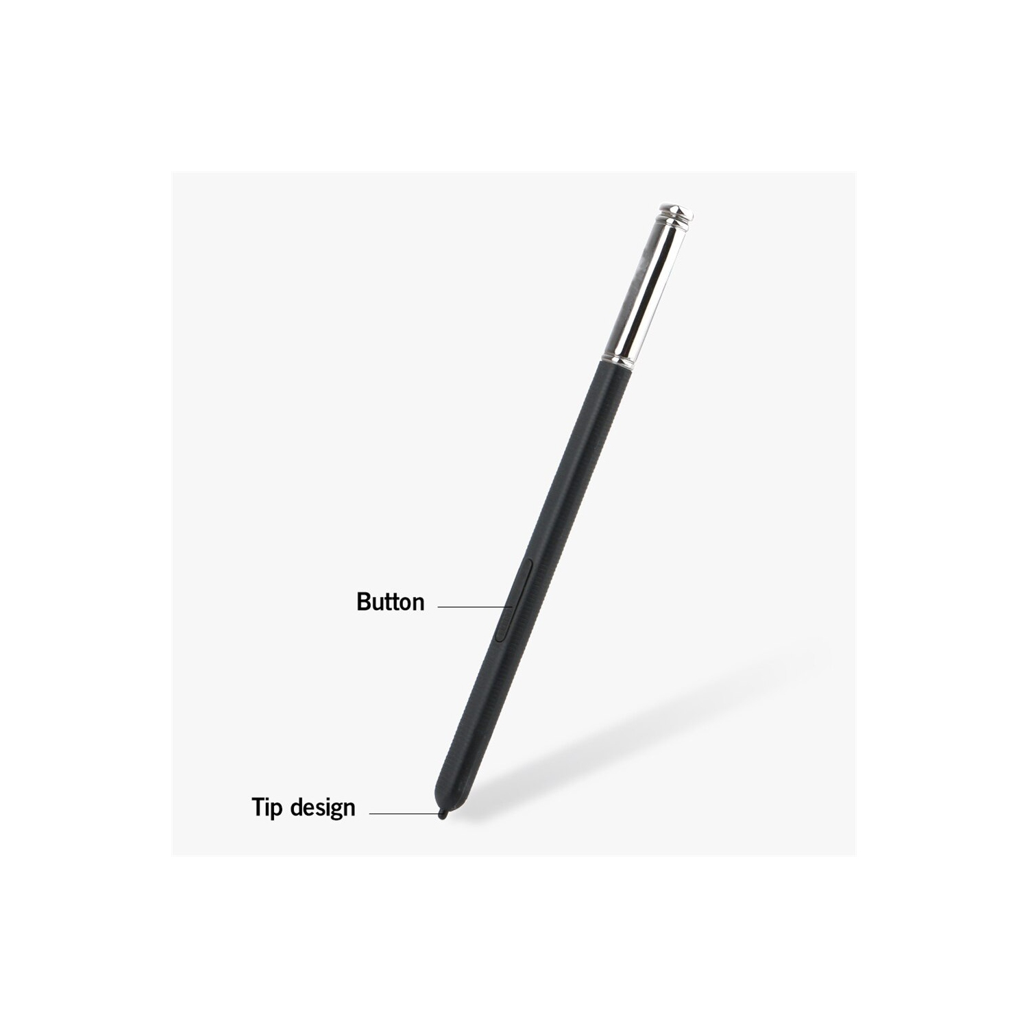 Stylet tactile de remplacement S Pen pour Samsung Galaxy Note 4, noir