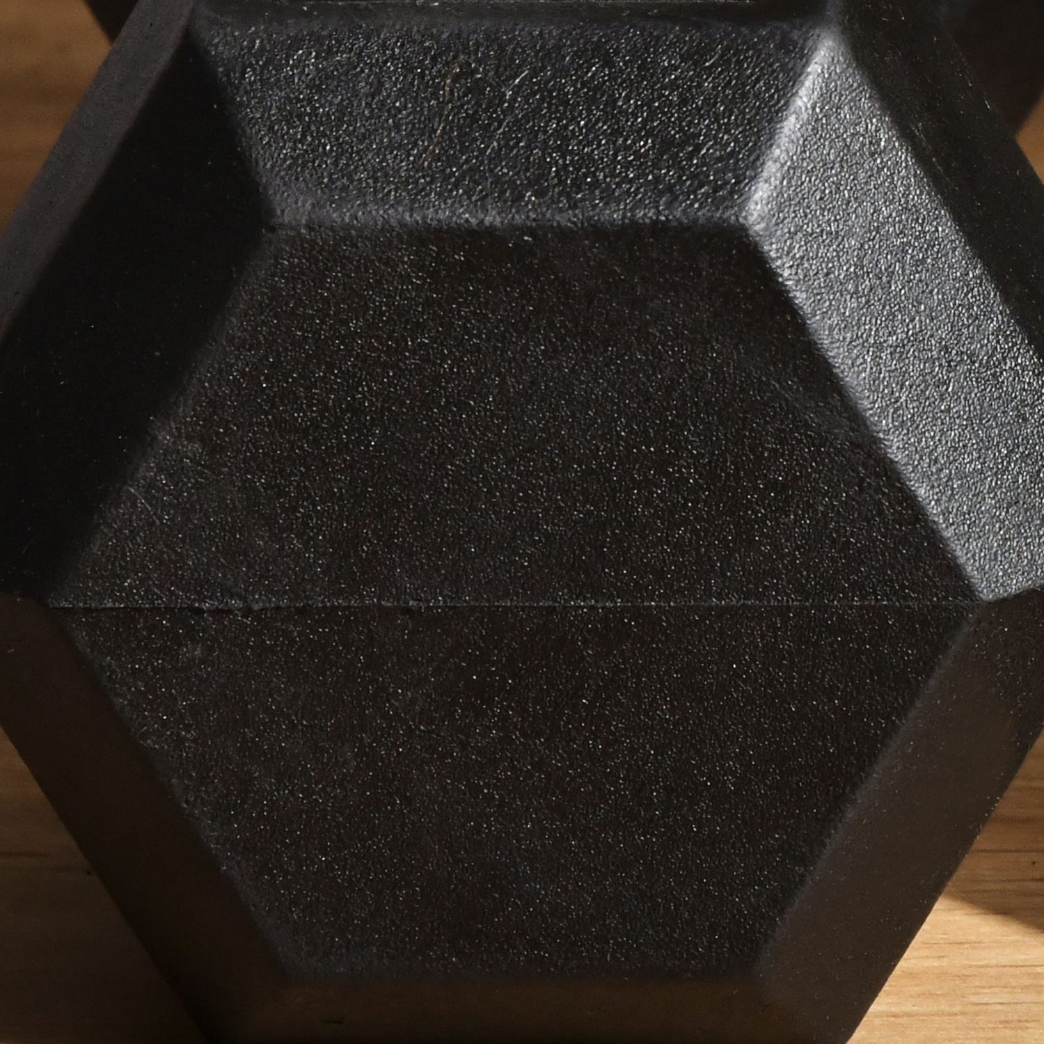 Soozier Rubber Dumbbells Weight Set, Total 50lbs, 25lbs Each, Dumbbell Hand Weight for Body Fitness Training for Home Office Gym, Black