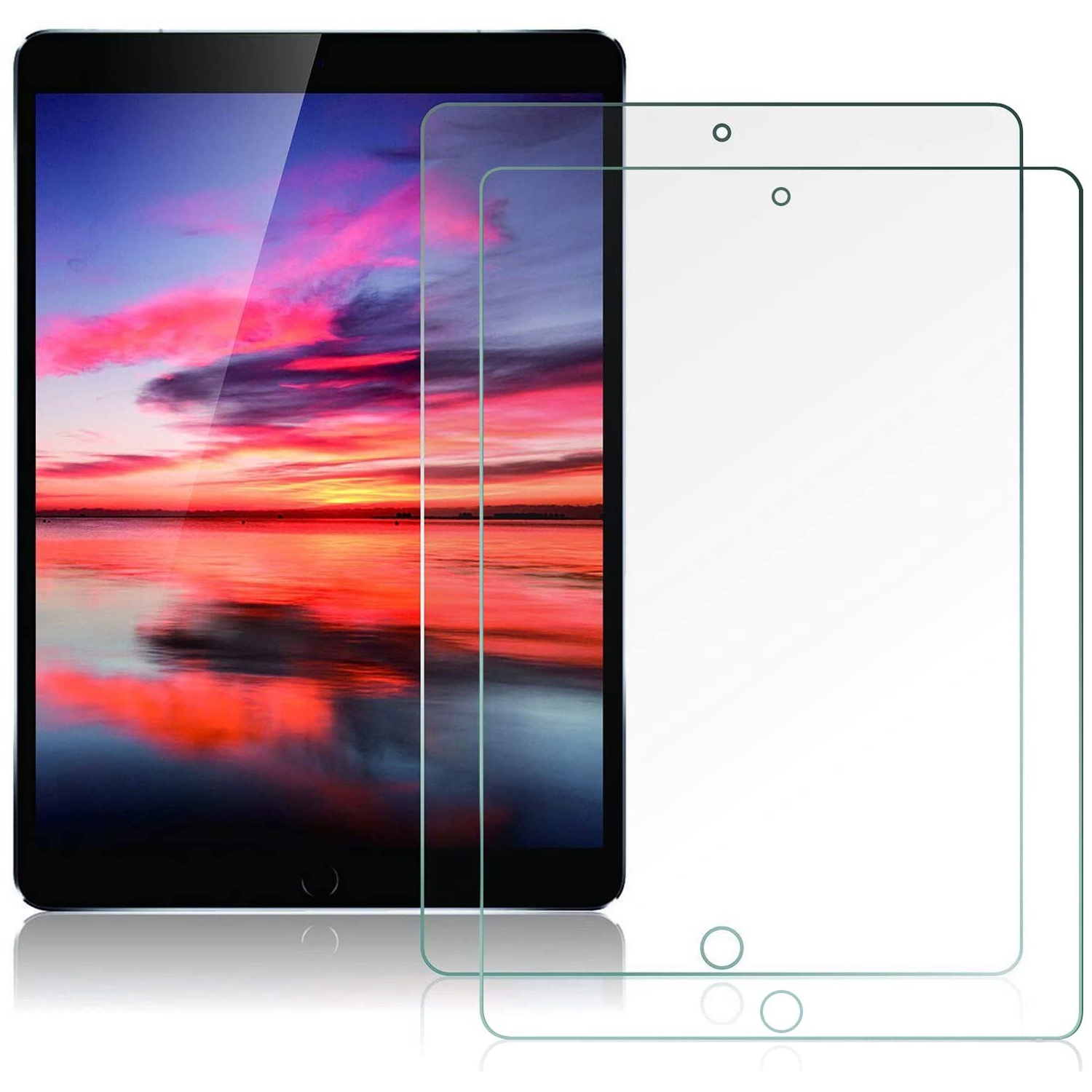 |GA| 2 pack| Tempered Glass Screen Protector | Compatible with iPad 5th Generation/iPad Pro 9.7 / iPad Air 2 / iPad Air for Apple iPad 9.7 inch