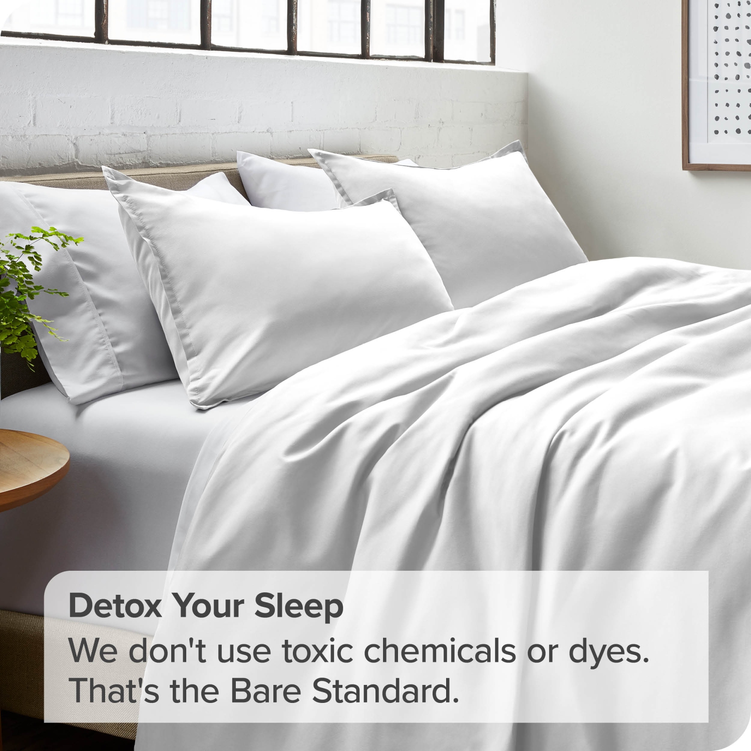 Bare Home Duvet Cover and Sham Set - Premium 1800 Ultra-Soft Brushed Microfiber - Hypoallergenic, Easy Care, Wrinkle Resistant - Full, White