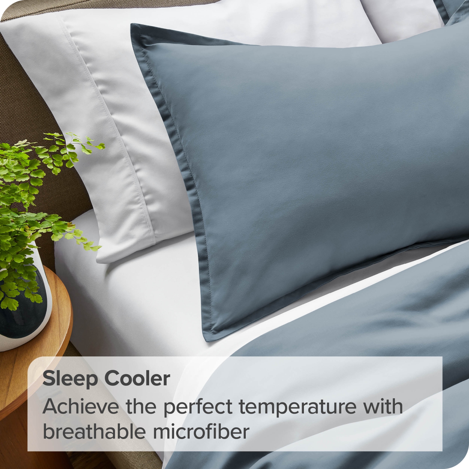 Bare Home Duvet Cover and Sham Set - Premium 1800 Ultra-Soft Brushed Microfiber - Hypoallergenic, Easy Care, Wrinkle Resistant - Twin/Twin XL,