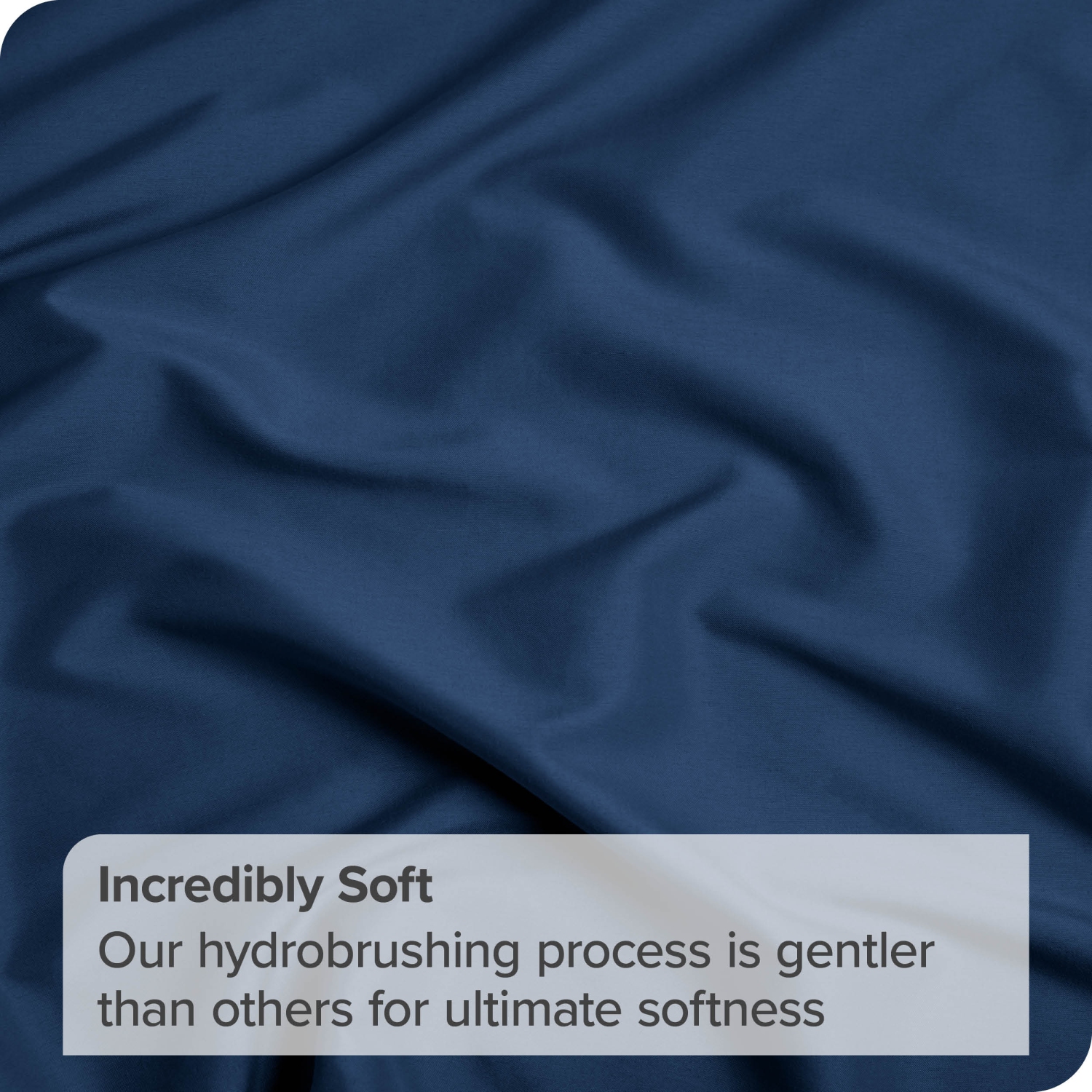 Bare Home Fitted Bottom Sheet - Premium 1800 Ultra-Soft Wrinkle Resistant Microfiber - Hypoallergenic - Deep Pocket - King, Dark Blue