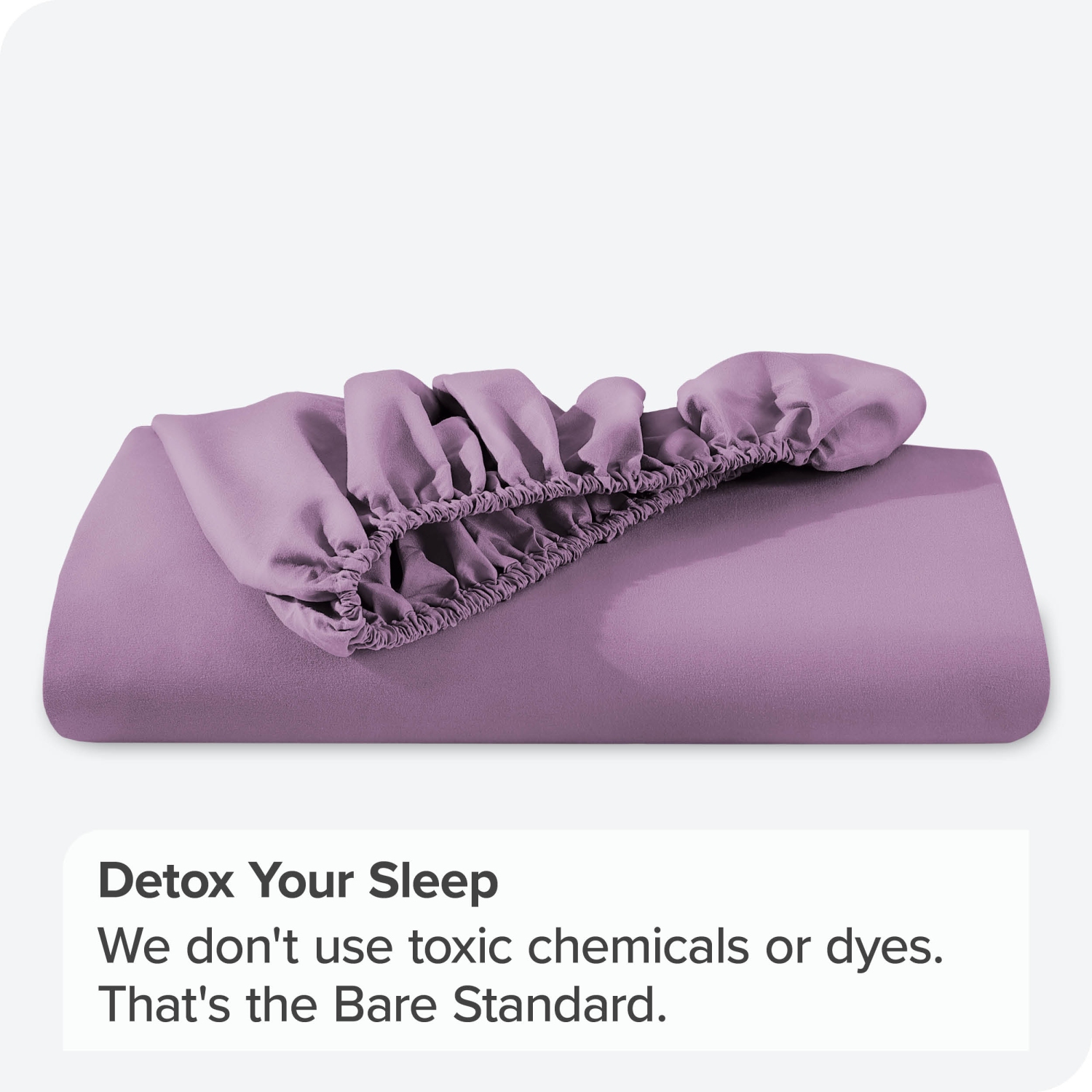 Bare Home Fitted Bottom Sheet - Premium 1800 Ultra-Soft Wrinkle Resistant Microfiber - Hypoallergenic - Deep Pocket - Twin XL, Lavender