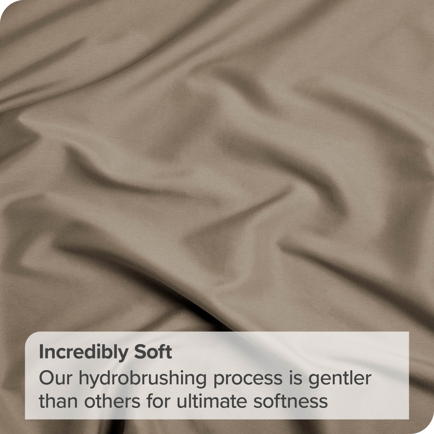 Bare Home Fitted Bottom Sheet - Premium 1800 Ultra-Soft Wrinkle Resistant Microfiber - Hypoallergenic - Deep Pocket - King, Taupe