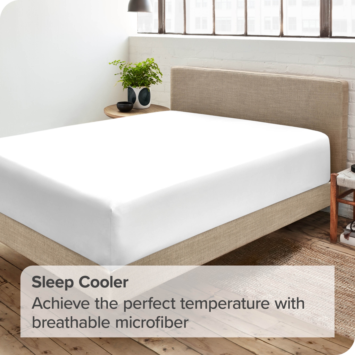 Bare Home Fitted Bottom Sheet - Premium 1800 Ultra-Soft Wrinkle Resistant Microfiber - Hypoallergenic - Deep Pocket - King, White