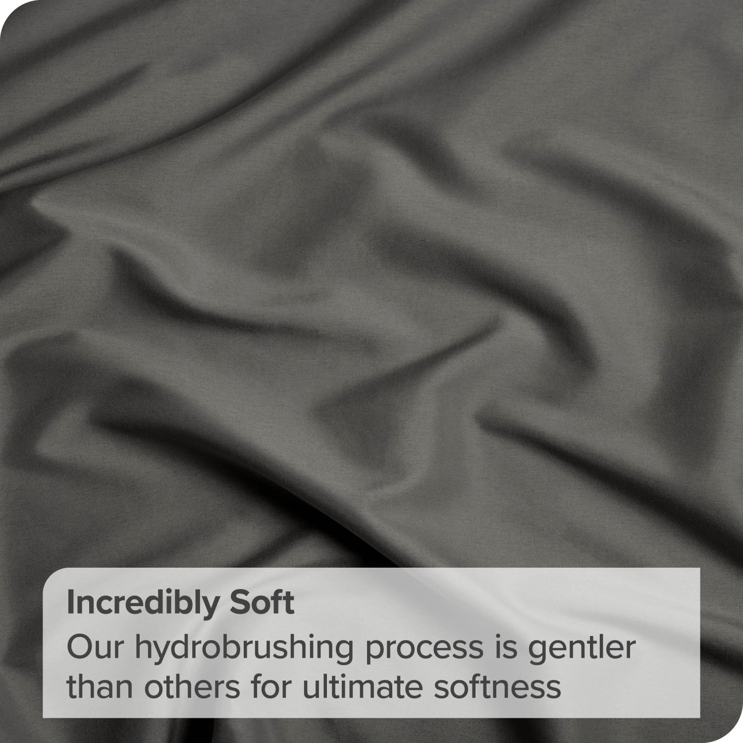Bare Home Fitted Bottom Sheet - Premium 1800 Ultra-Soft Wrinkle Resistant Microfiber - Hypoallergenic - Deep Pocket - Full, Grey
