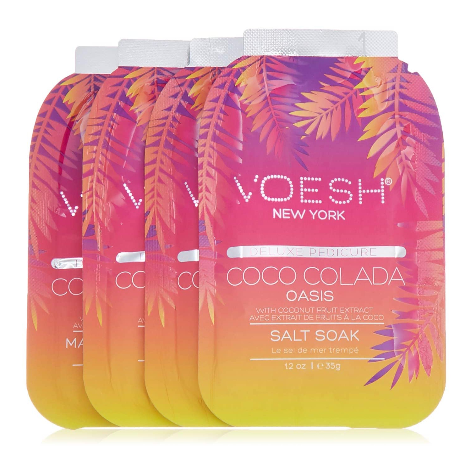 VOESH Pedi In A Box Deluxe 4 Step, Coco Colada Oasis