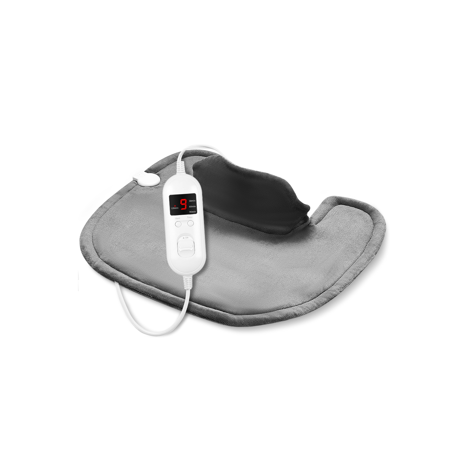 Coussin chauffant électrique RENPHO pour le dos, les épaules et le cou -  Gris(Reconditionné)