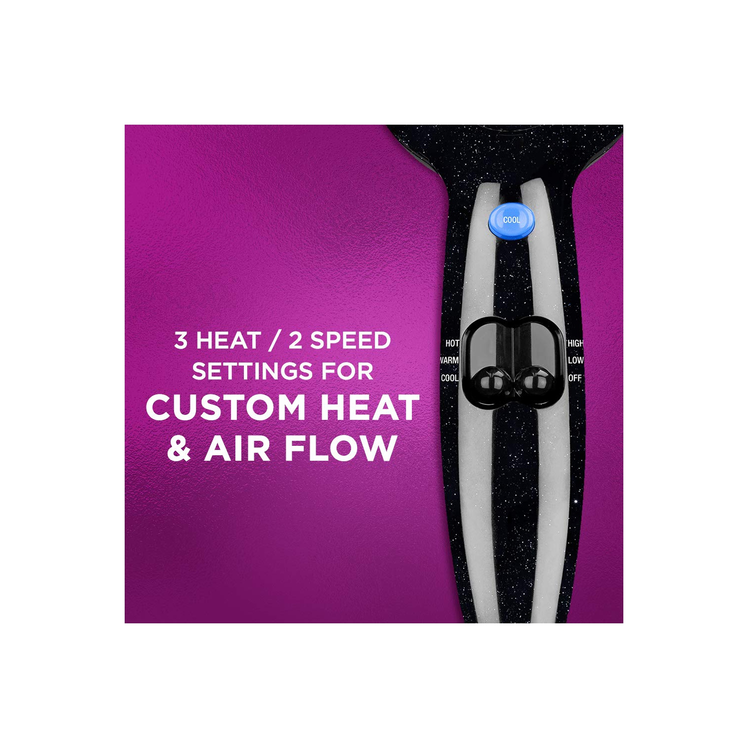 Conair 1875 Watt Full Size Pro Hair Dryer with Ionic Conditioning