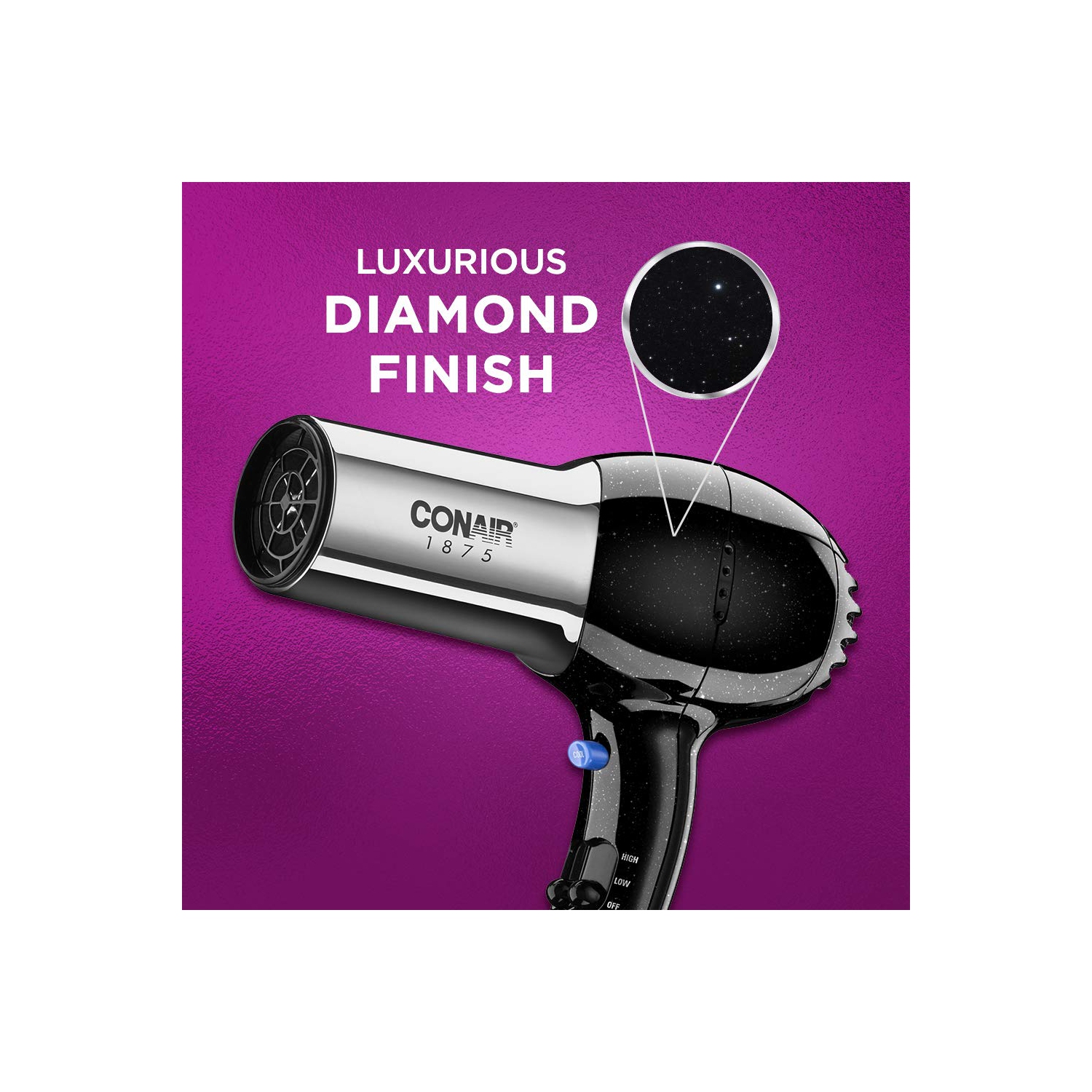 Conair 1875 Watt Full Size Pro Hair Dryer with Ionic Conditioning