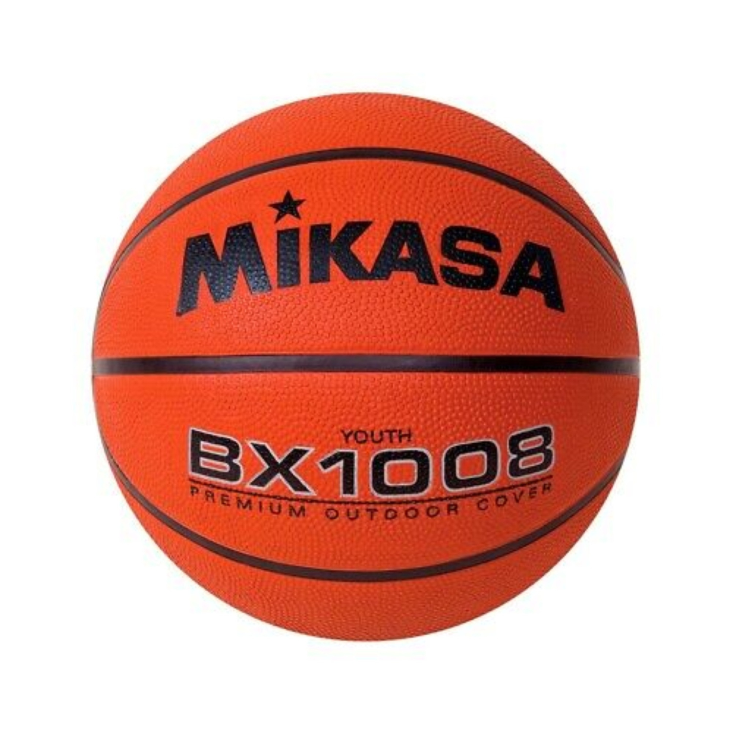 Mikasa Ballon de Basket D’Extérieur en Caoutchouc Série BX1000, Taille 5