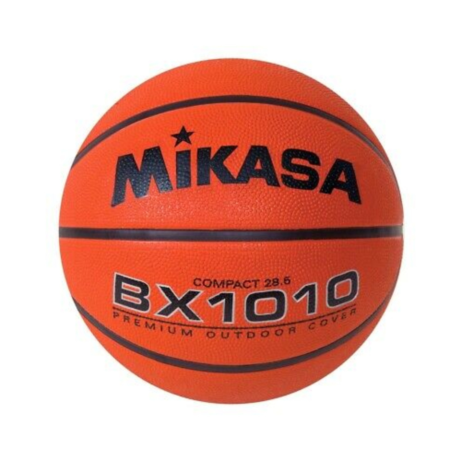 Mikasa BX1000 Series Outdoor Rubber Basketball - Compact Size 6