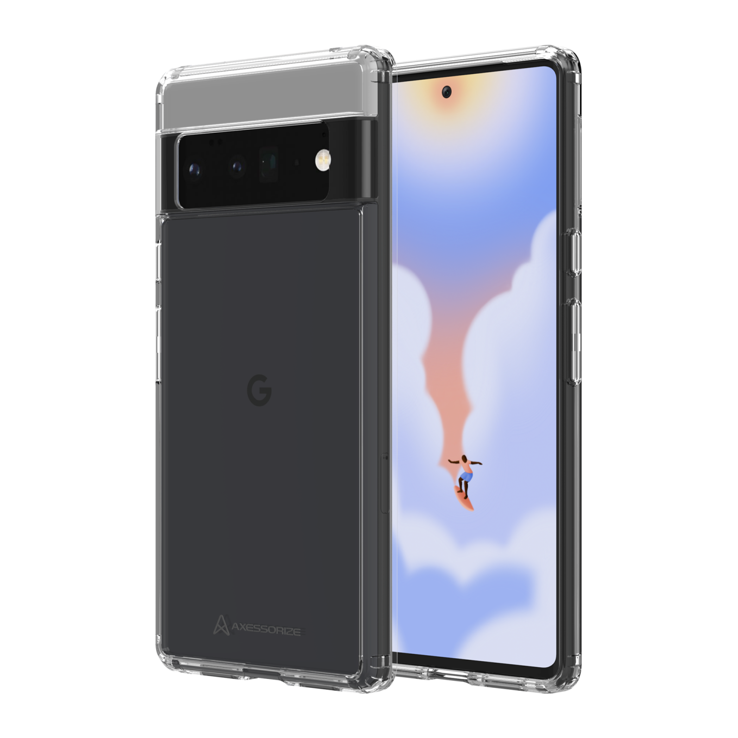 Axessorize ULTRA CLEAR Drop-tested Clear Case for Google Pixel 6 Pro