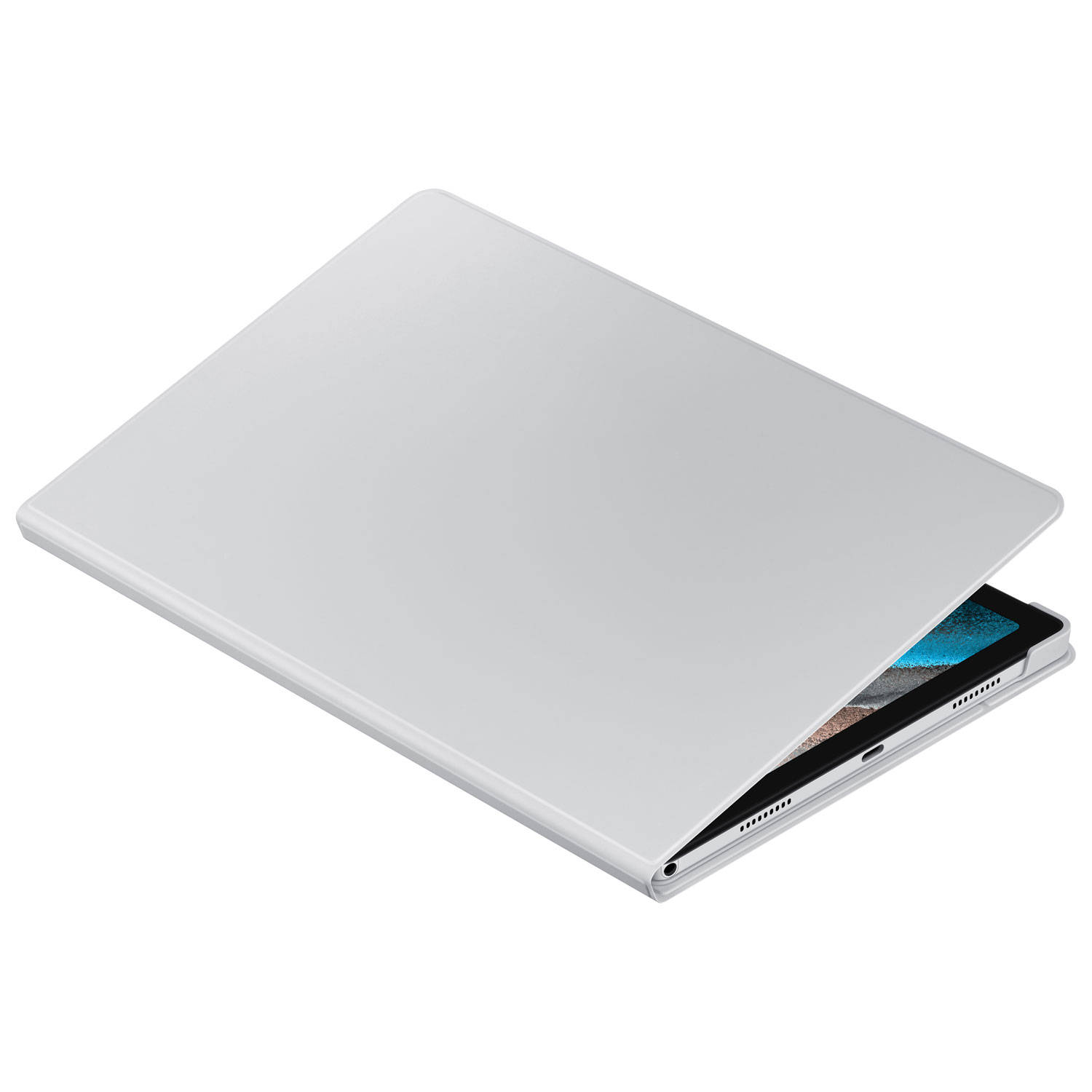 Samsung Book Cover Case for Galaxy Tab A8 - Silver