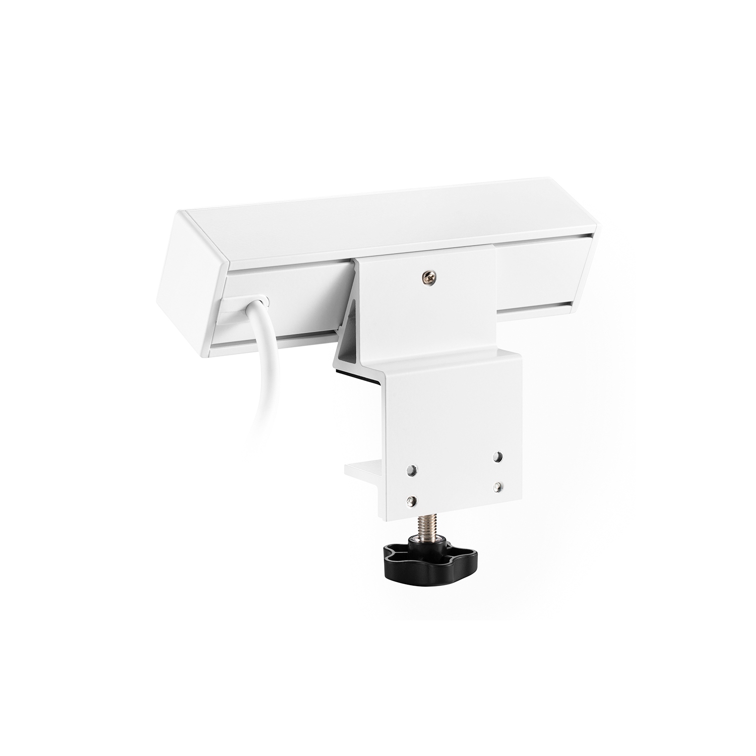 MotionGrey – barre d’alimentation avec pince de bureau, parasurtenseur de bureau, barre d’alimentation avec pince de bureau, port USB-C, 3 prises,