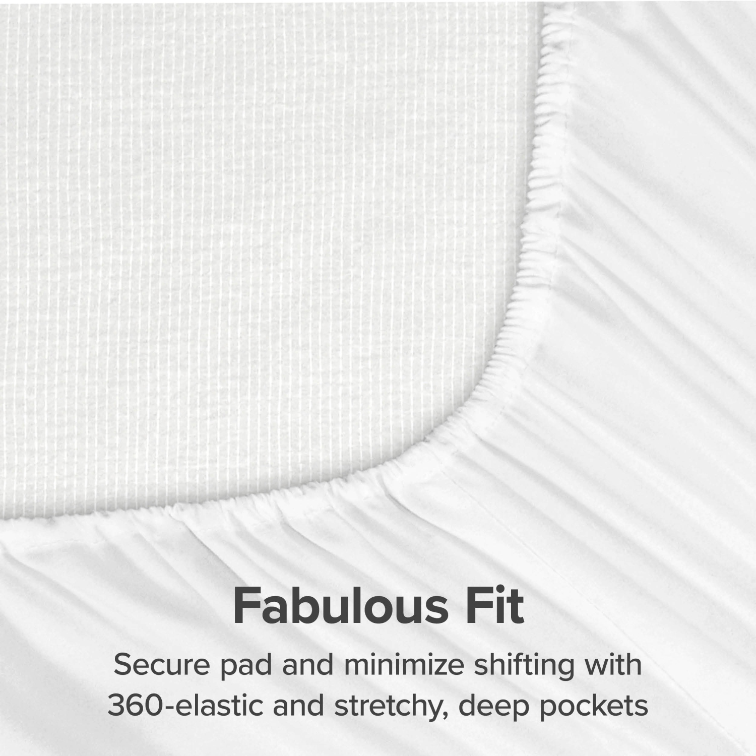 Bare Home Pillow-Top Mattress Pad - Premium Goose Down Alternative - Overfilled Microplush Reversible Topper - Hypoallergenic - Full