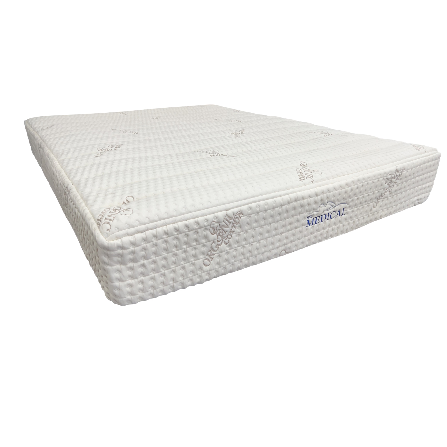 NSC – matelas médical en latex à éléments naturels, grand lit