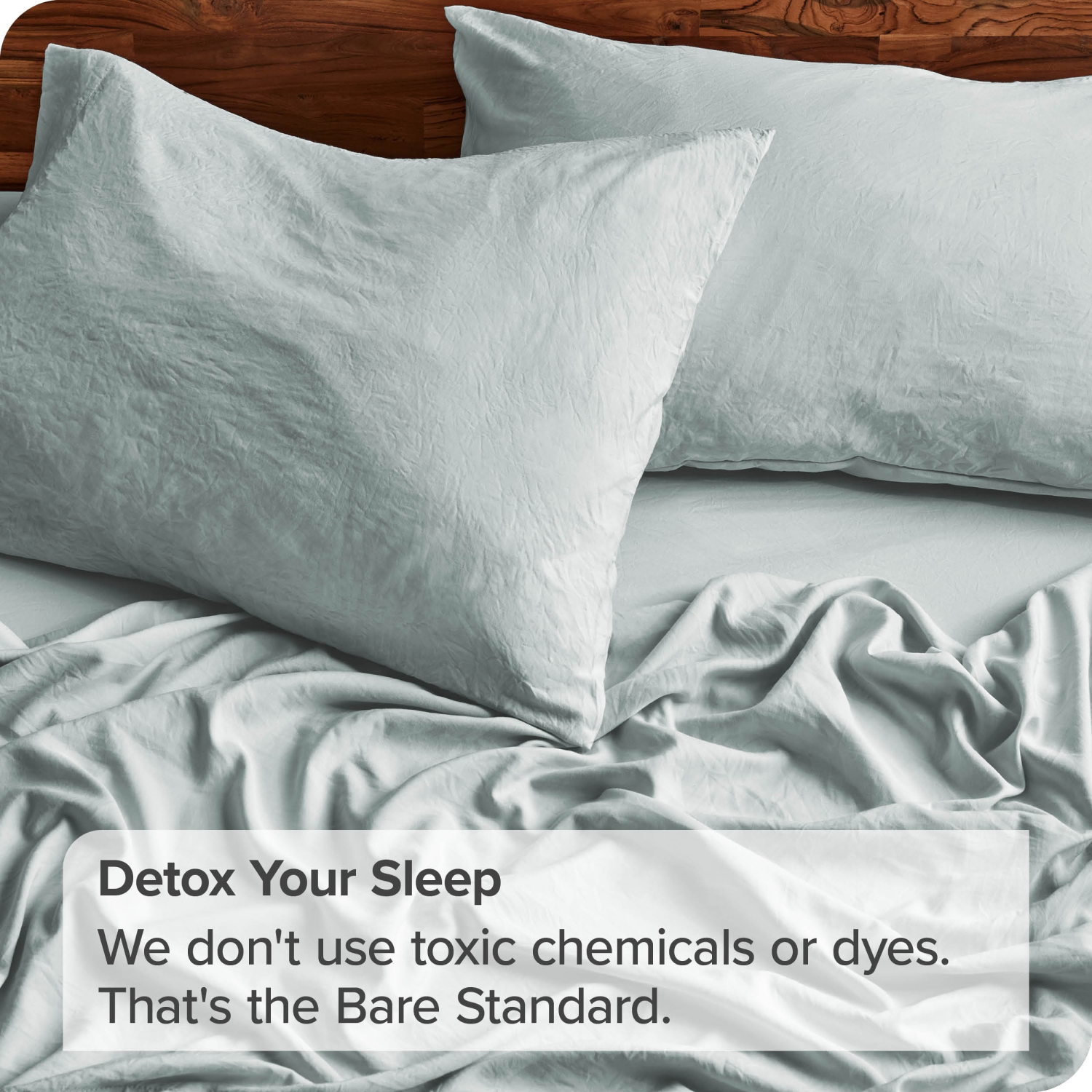 ENS. Draps en microfibre ultra-doux 1800 Bare Home Sandwash - double brossé-hypoallergénique-résistant aux taches