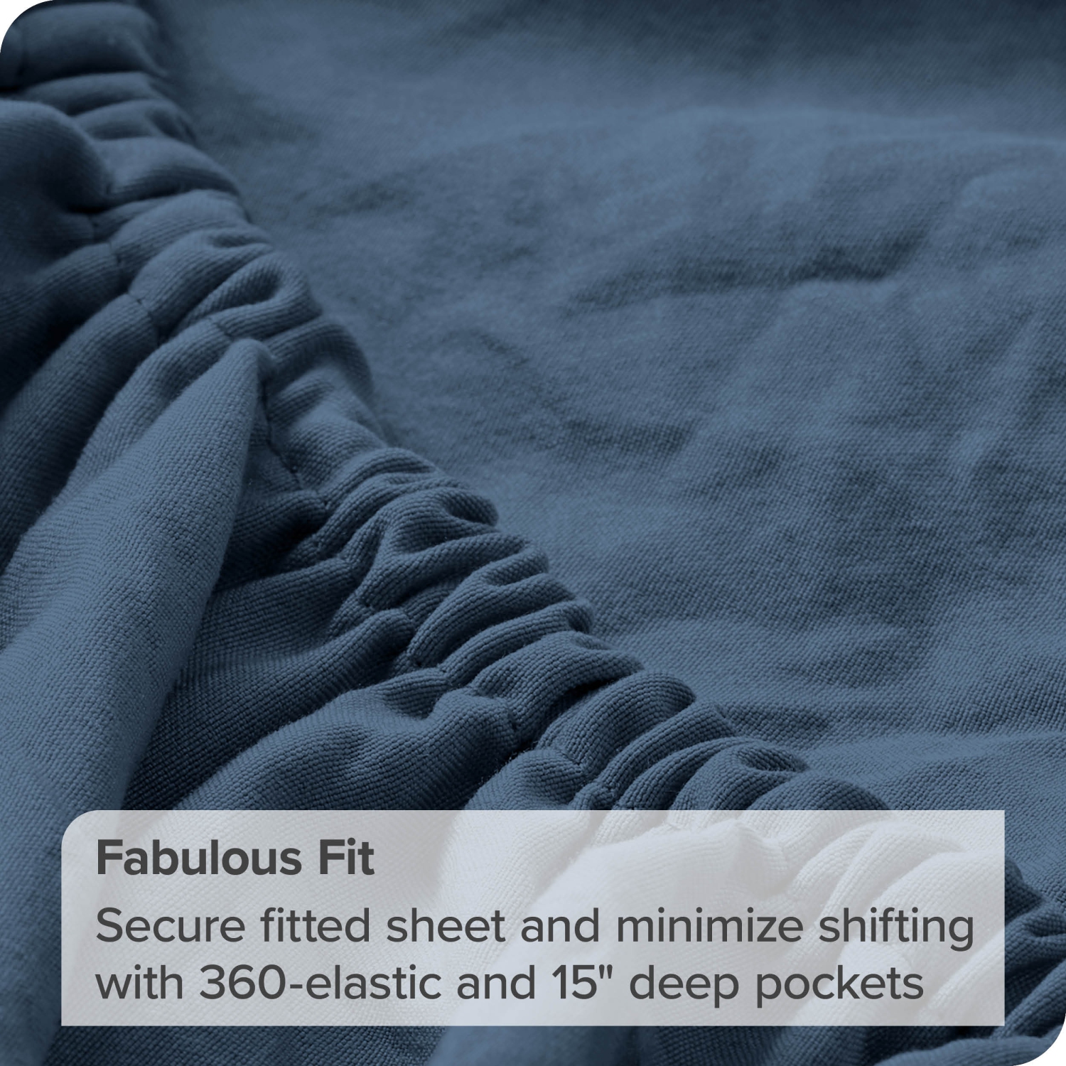 Bare Home Sandwashed Sheet Set - Premium 1800 Ultra-Soft Microfiber Bed Sheets - Double Brushed - Hypoallergenic - Stain Resistant