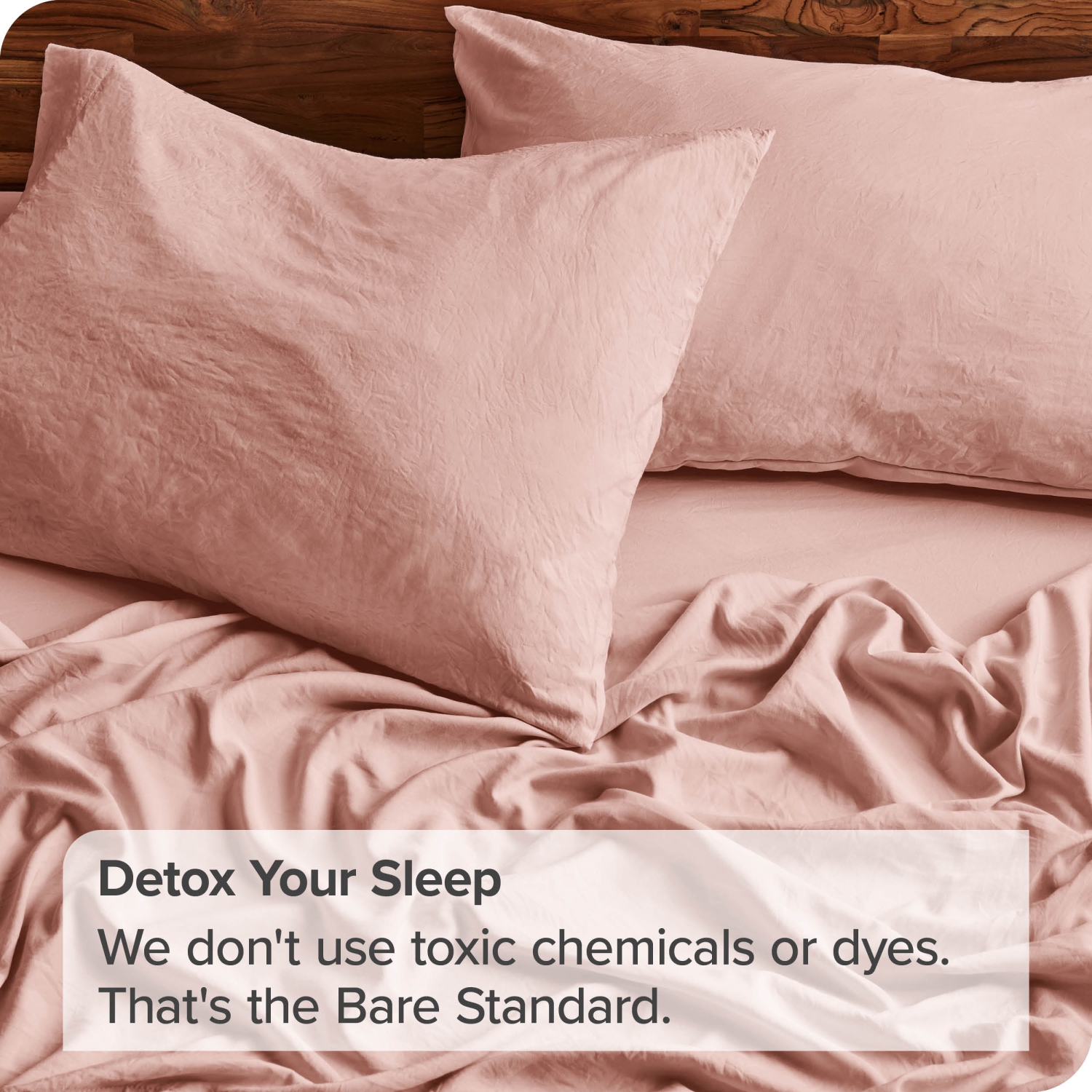 Bare Home Sandwashed Sheet Set - Premium 1800 Ultra-Soft Microfiber Bed Sheets - Double Brushed - Hypoallergenic - Stain Resistant