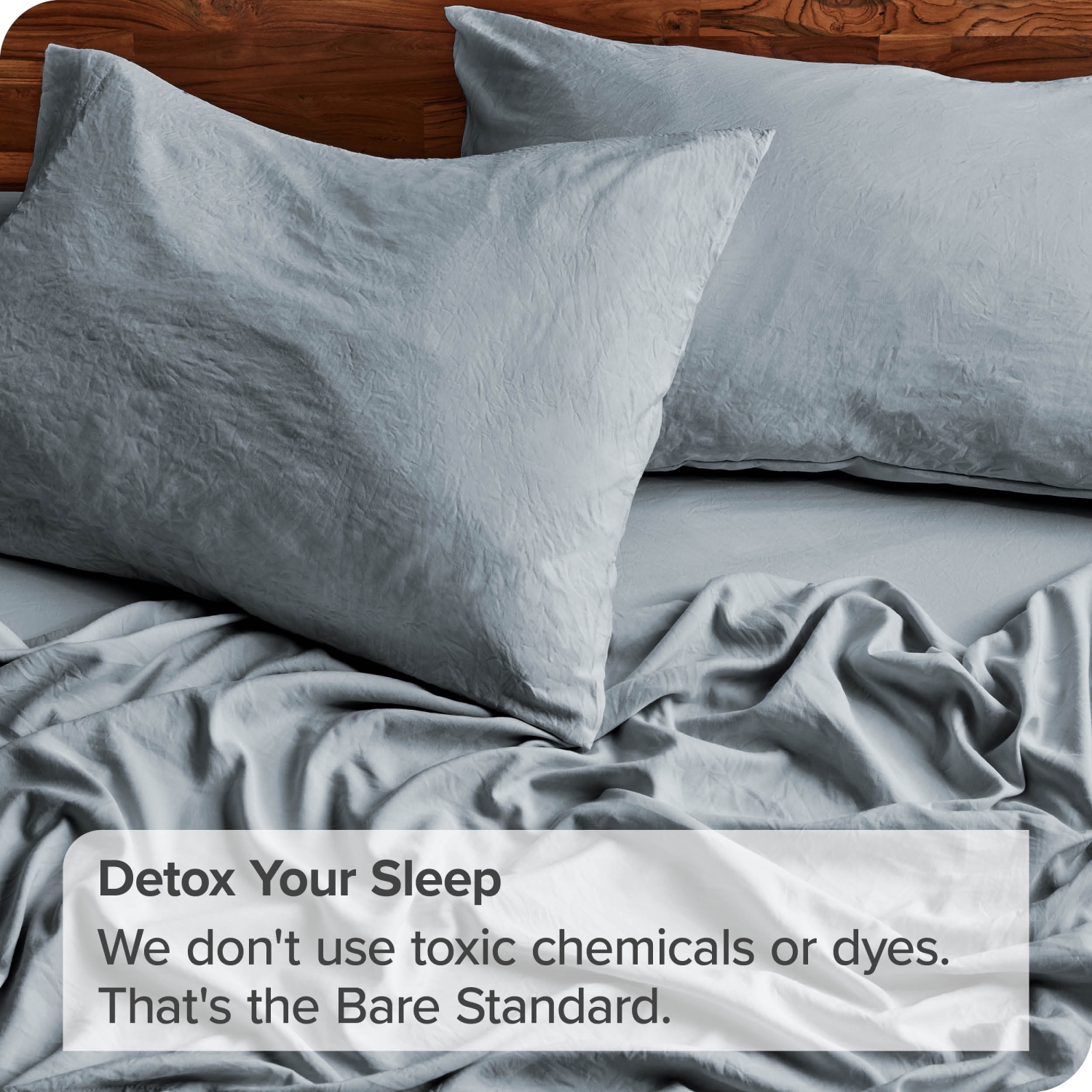 Bare Home Sandwashed Sheet Set - Premium 1800 Ultra-Soft Microfiber Bed Sheets - Double Brushed - Hypoallergenic - Stain Resistant