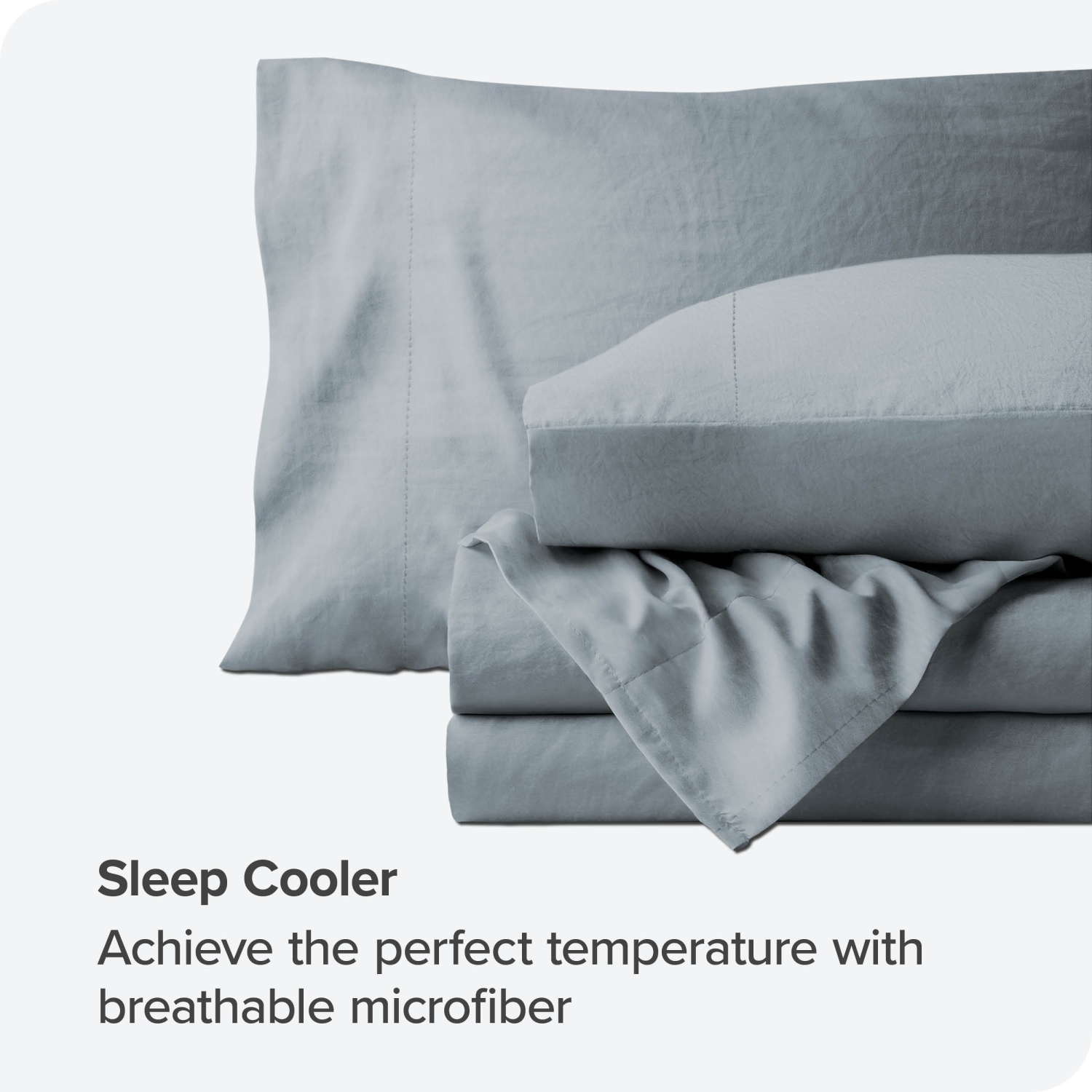 Bare Home Sandwashed Sheet Set - Premium 1800 Ultra-Soft Microfiber Bed Sheets - Double Brushed - Hypoallergenic - Stain Resistant