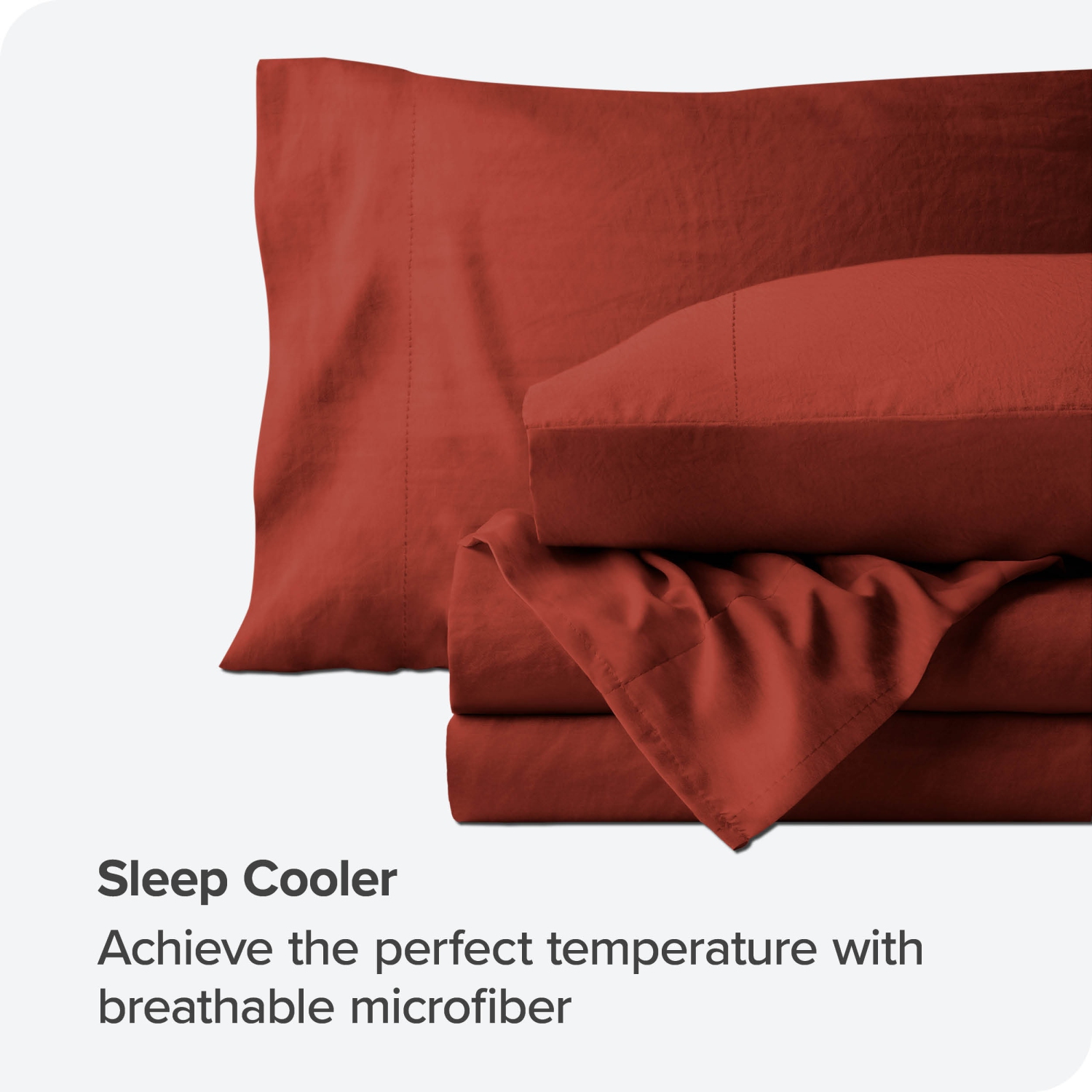 ENS. Draps en microfibre ultra-doux 1800 po de Bare Home Sandwash - double brossé-hypoallergénique-résistant aux taches