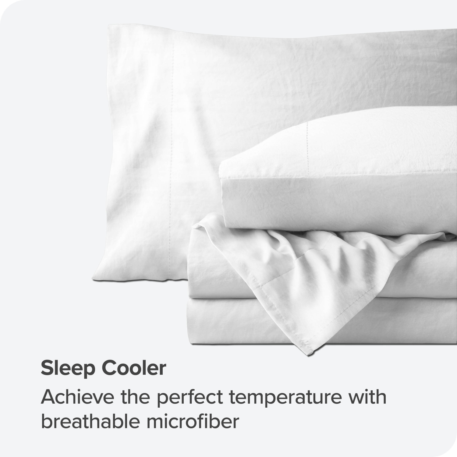 ENS. Draps en microfibre ultra-doux 1800 po de Bare Home Sandwash - double brossé-hypoallergénique-résistant aux taches