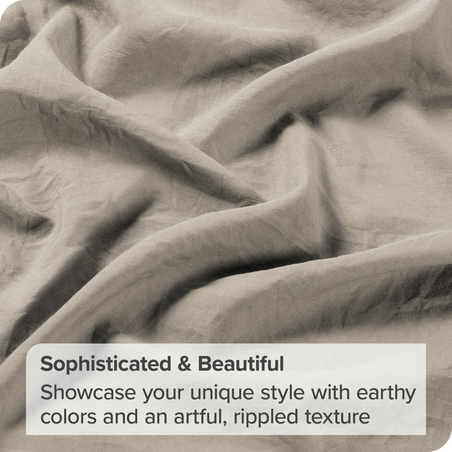 ENS. Draps en microfibre ultra-doux 1800 po de Bare Home Sandwash - double brossé-hypoallergénique-résistant aux taches