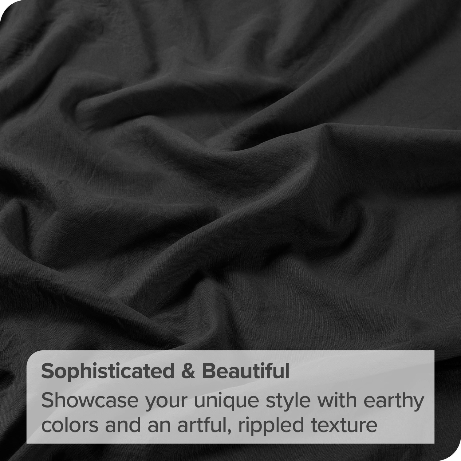 Bare Home Sandwashed Sheet Set - Premium 1800 Ultra-Soft Microfiber Bed Sheets - Double Brushed - Hypoallergenic - Stain Resistant