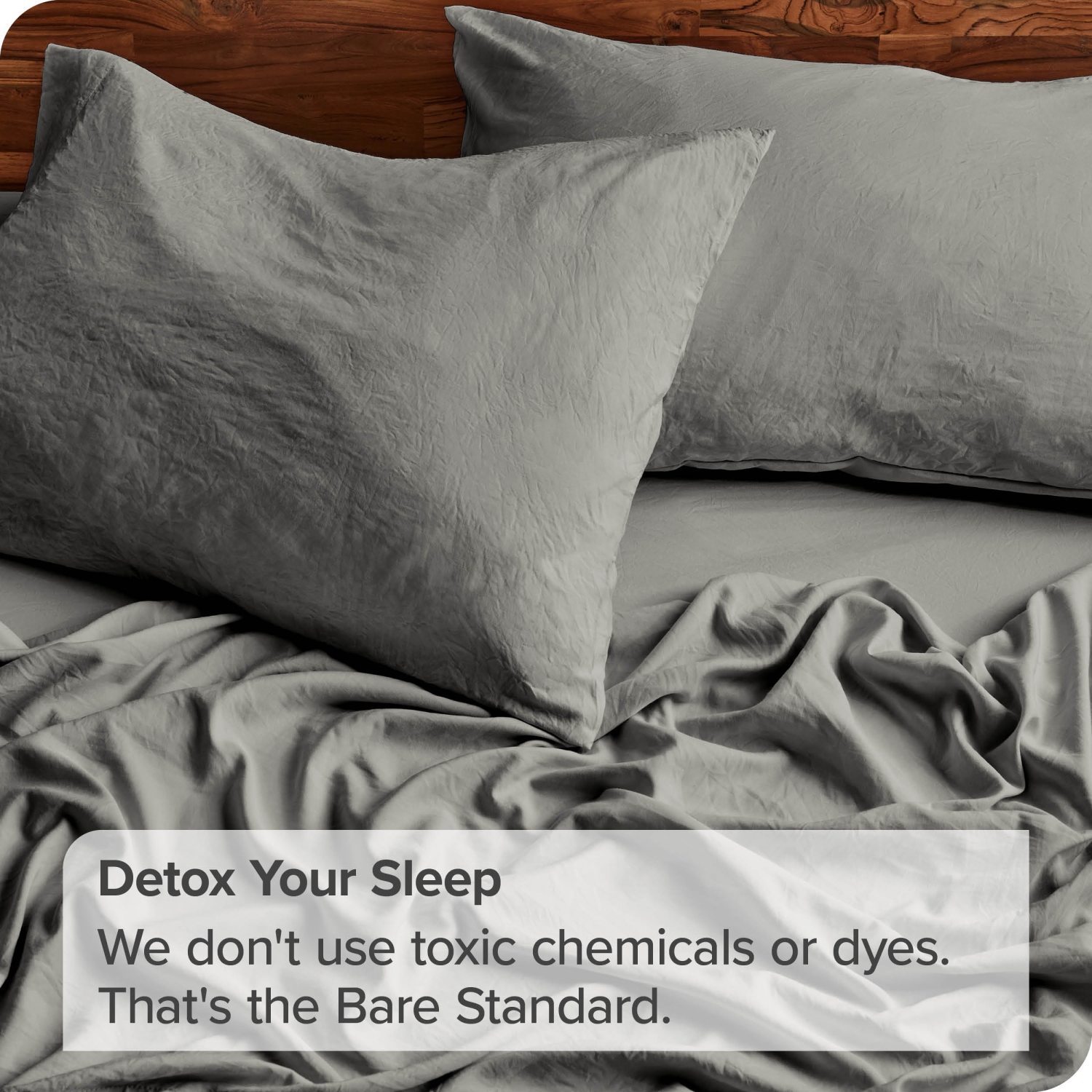 Bare Home Sandwashed Sheet Set - Premium 1800 Ultra-Soft Microfiber Bed Sheets - Double Brushed - Hypoallergenic - Stain Resistant