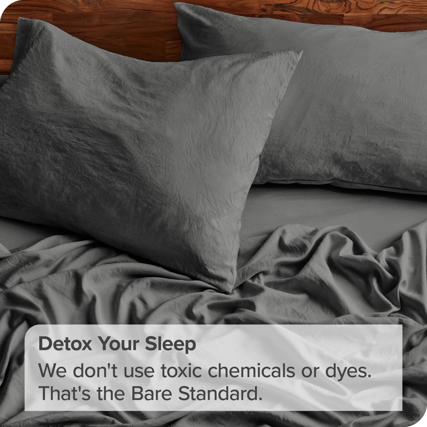 Bare Home Sandwashed Sheet Set - Premium 1800 Ultra-Soft Microfiber Bed Sheets - Double Brushed - Hypoallergenic - Stain Resistant