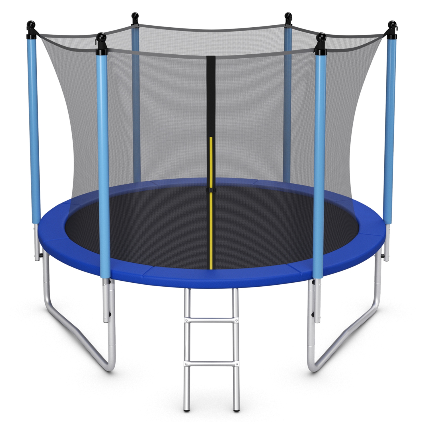 Gymax 10FT Jumping Exercise Recreational Bounce Trampoline W/Safety Net