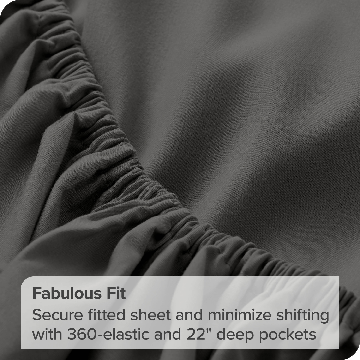 Drap-housse de base de Bare Home - microfibre ultra-douce anti-plis 1800 - Hypoallergénique - Pochette très profonde - très grand lit californien,