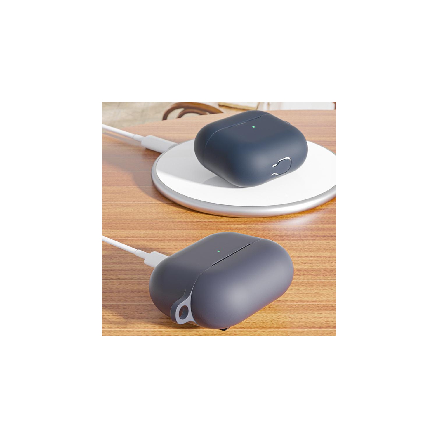 PANDACO Yellow Soft Case for AirPods Charging Case