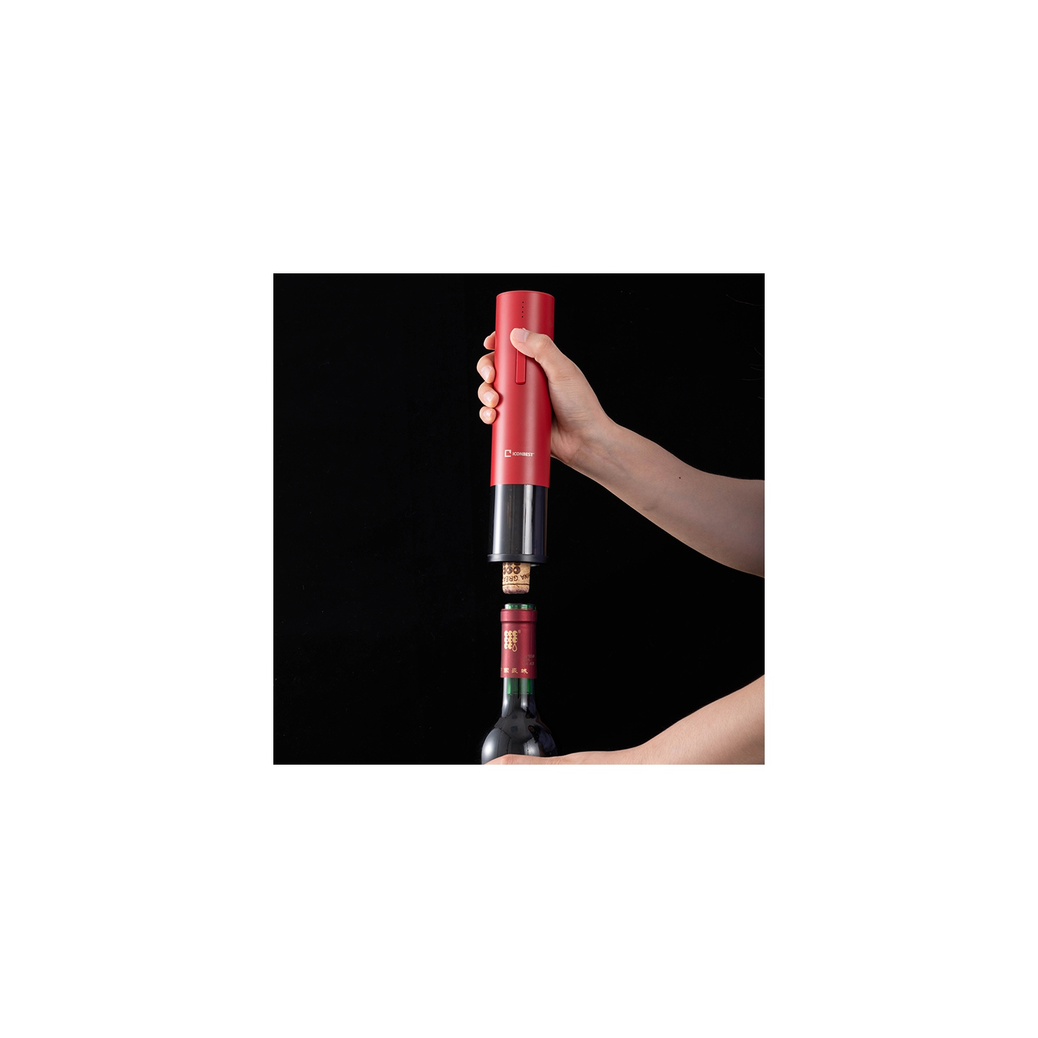 Icon Best Cordless Electric Wine Opener for wine lover