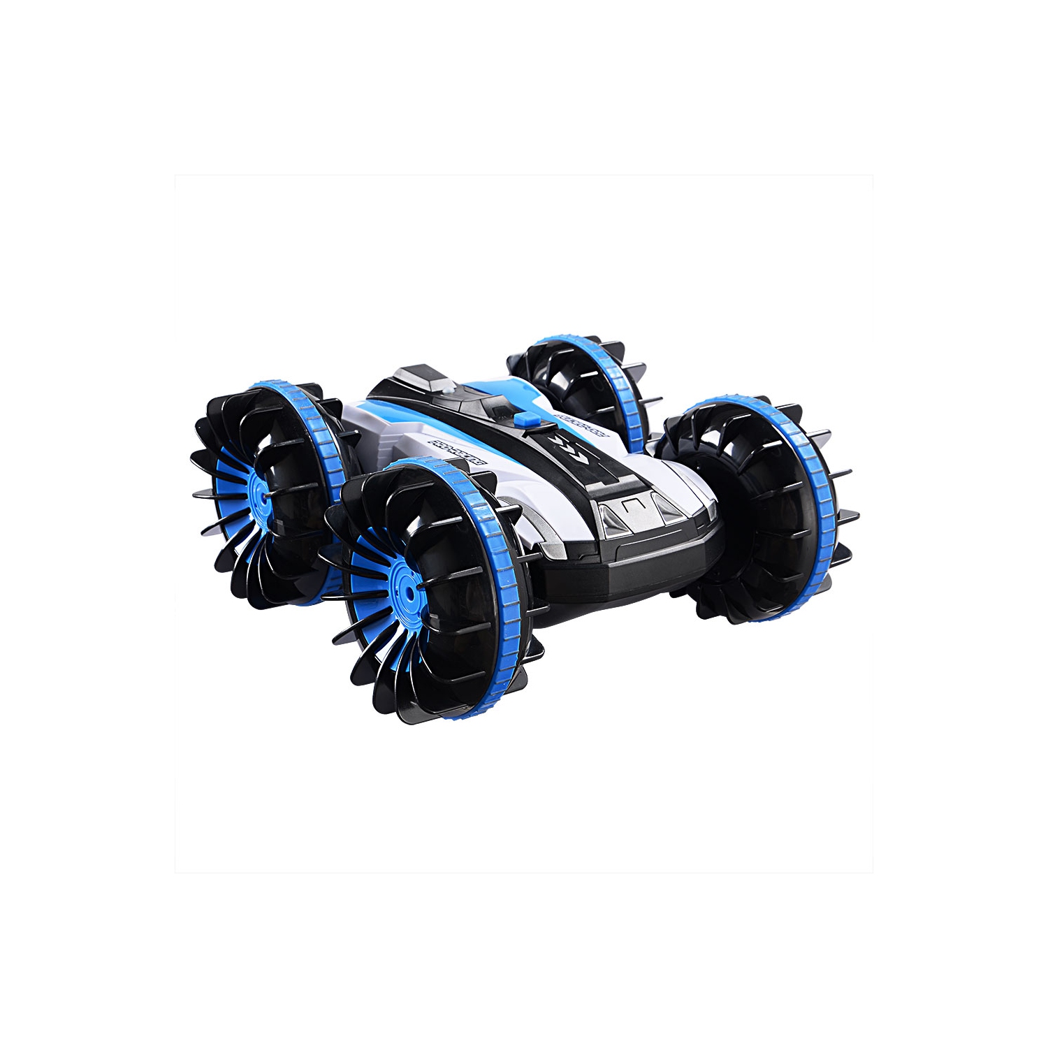 Voiture-jouet téléguidée pour camion de plage bateau de bateau de 6 ans et plus, amphibie